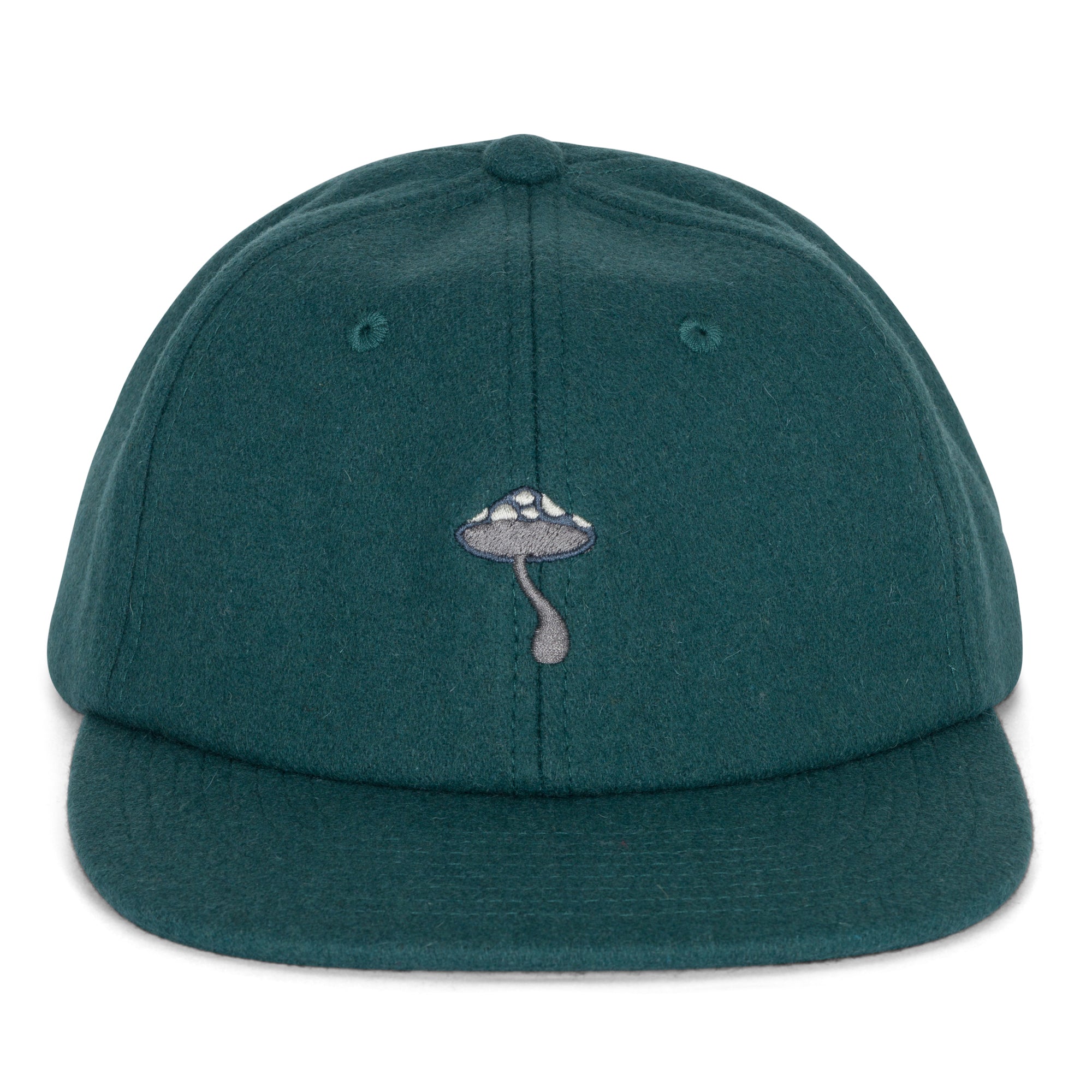  Euphoria Wool Velcro 6 Panel Hat (Alpine Green)、mySite、merchandisen