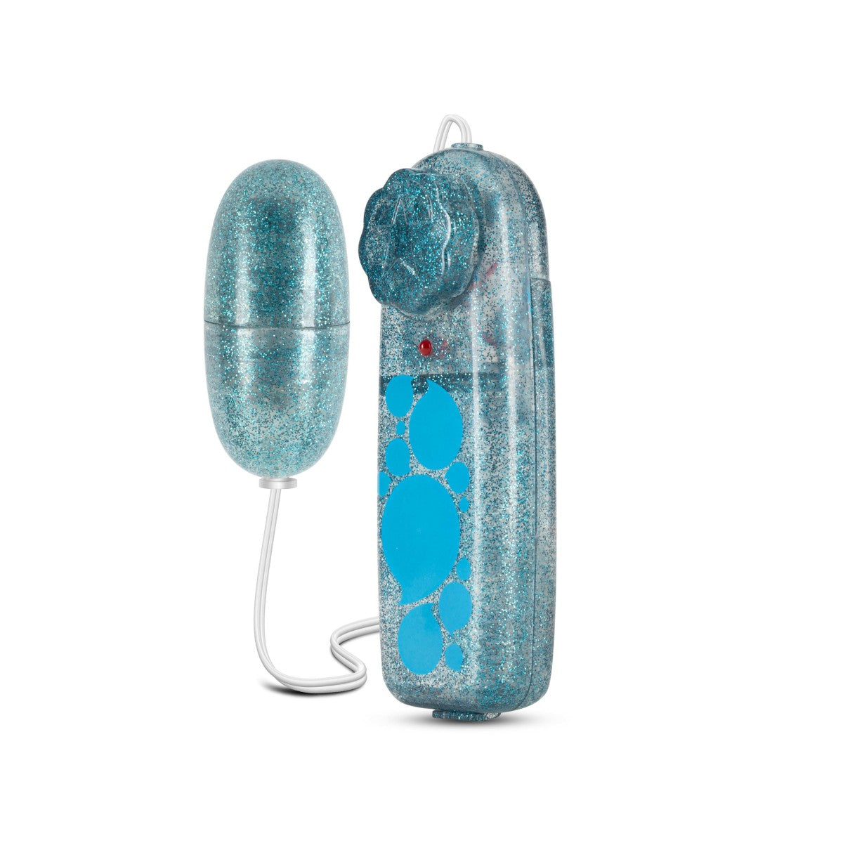 B Yours By Blush® | Glitter Power Bullet Blue 2.25-Inch Vibrating Bullet、mySite、bottomscart