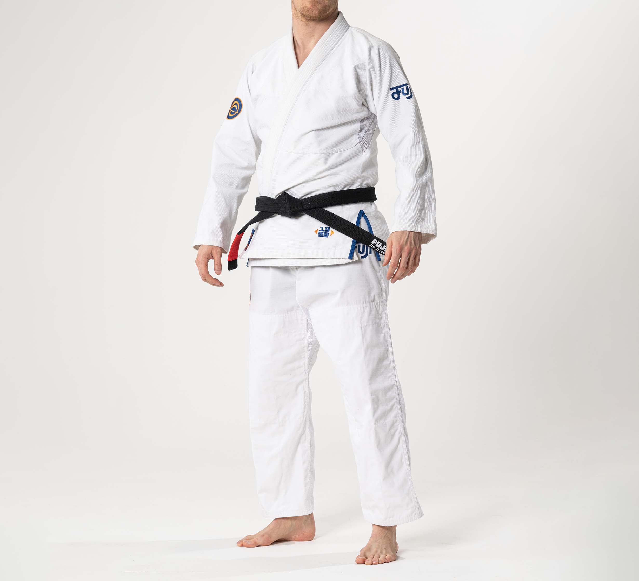 Flow-Tech BJJ Gi White/Navy/Orange、mySite、gigharbornorthrealestate
