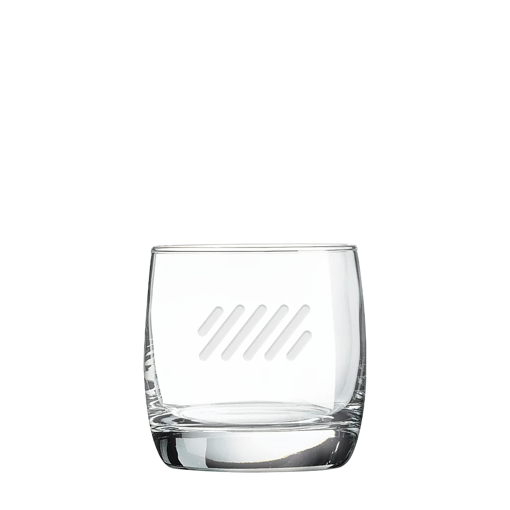 Polar Camel 10 oz Round Rocks Glass、mySite、noshort