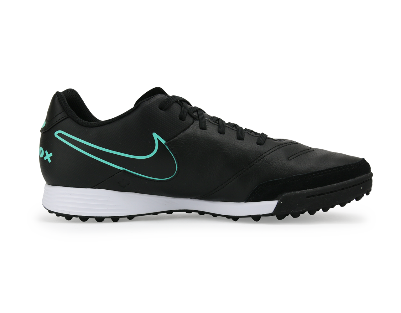 Nike Men's TiempoX Genio II Leather Turf Soccer Shoes Black/Hyper Turqouise、mySite、bottomscart