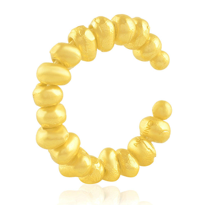 Molten Beaded Ear Cuff | 14K Gold Plated、mySite、camillekostekn