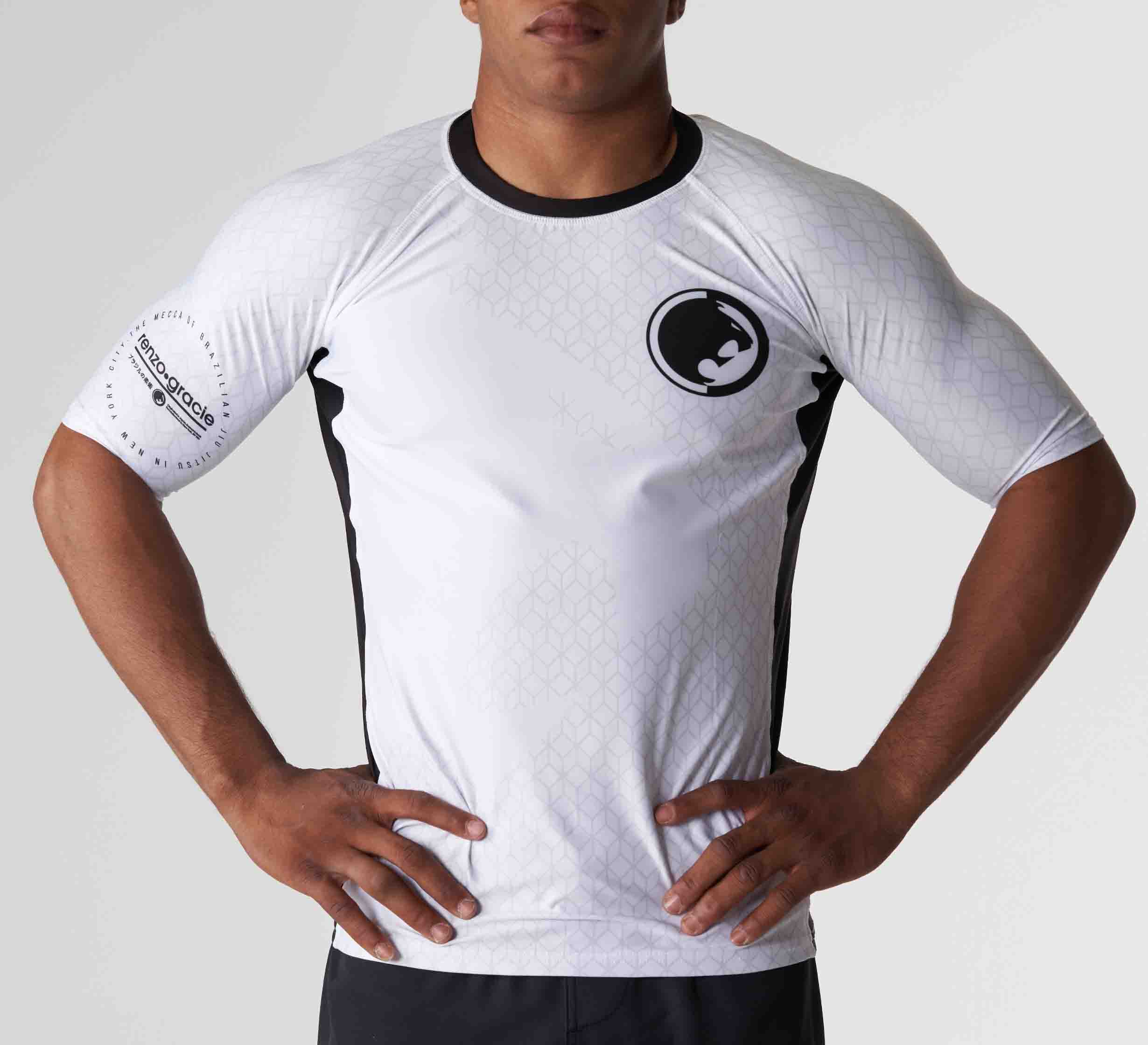 Renzo Gracie Mecca Ranked Short Sleeve Rashguard、mySite、gigharbornorthrealestate