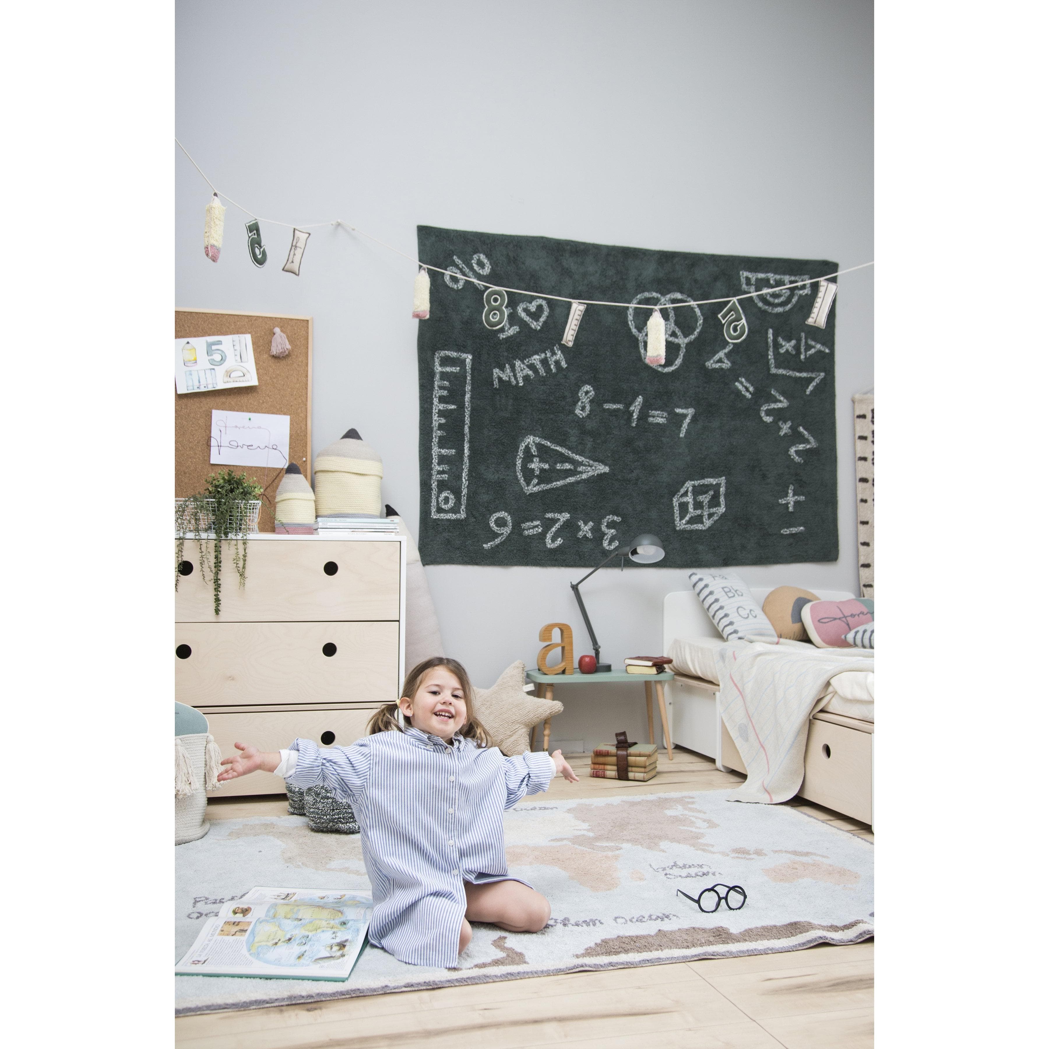 Vintage Map Machine Washable Kids Area Rug、mySite、gigharbornorthrealestate