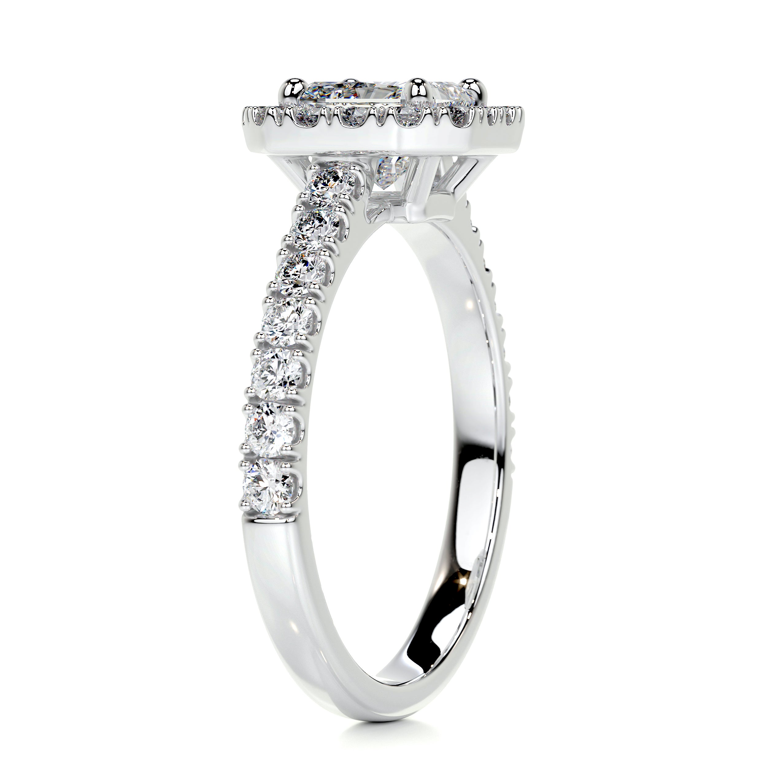 Cora Diamond Engagement Ring -18K White Gold、mySite、hinf8tx79