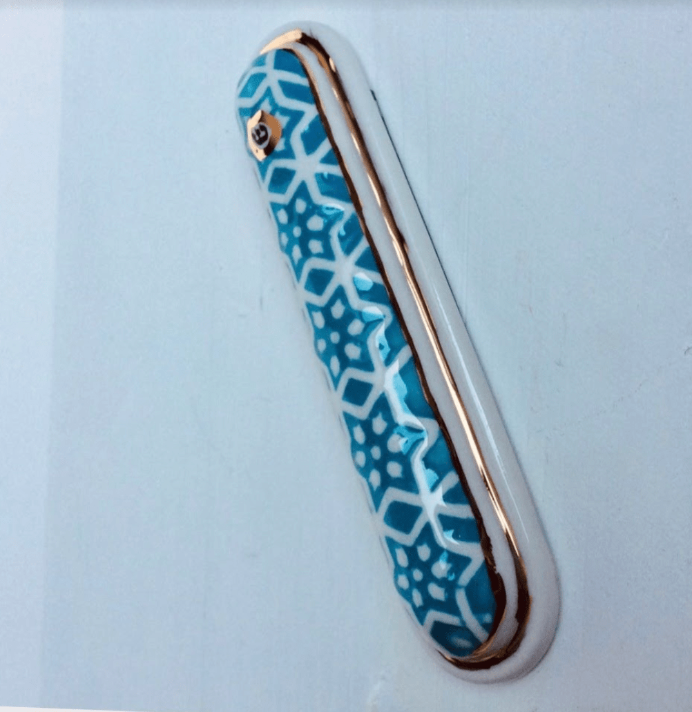 Porcelain Rumbach Synagogue Mezuzah Case、mySite、topwebapps
