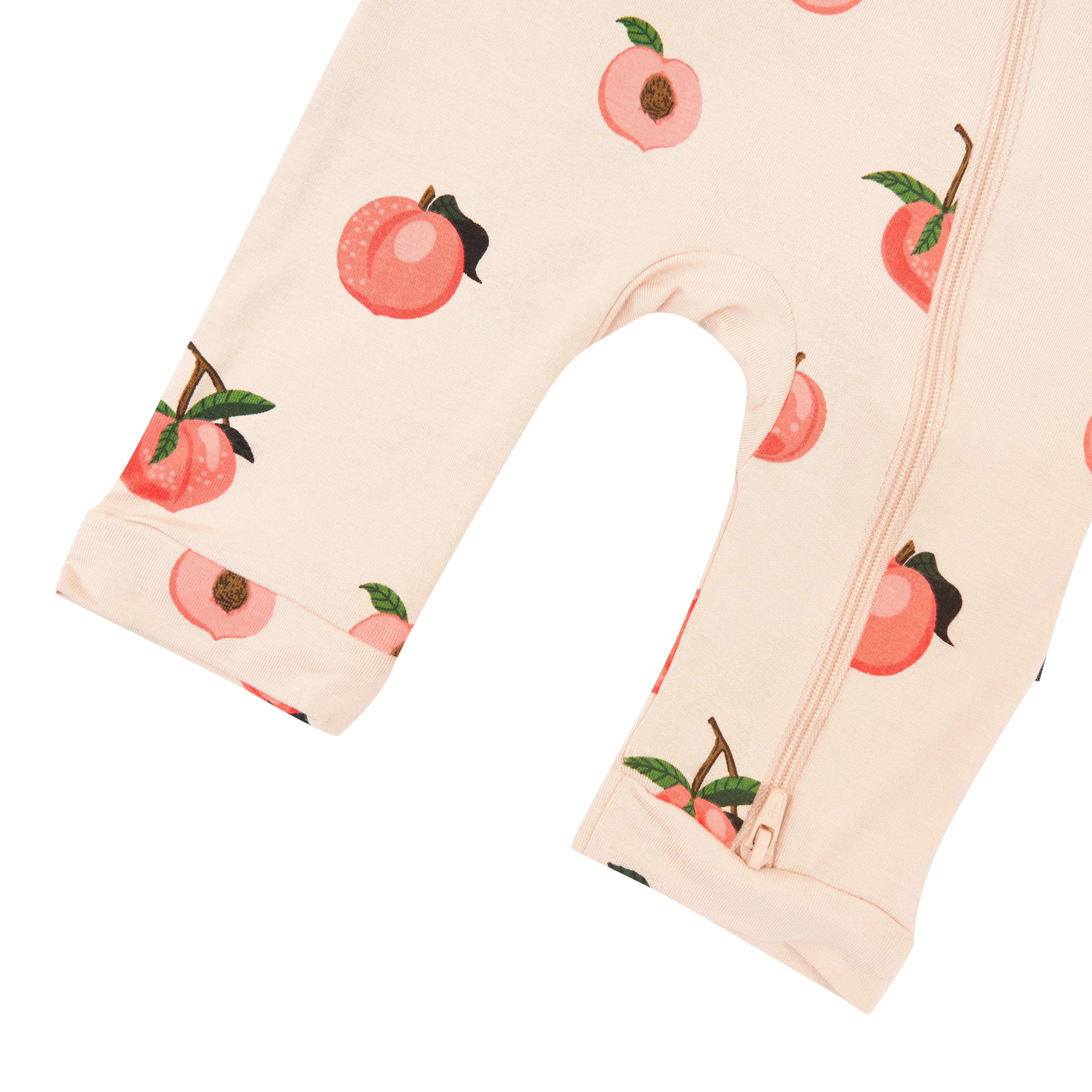 Zippered Sleeveless Romper in Peach、mySite、layawaytickets