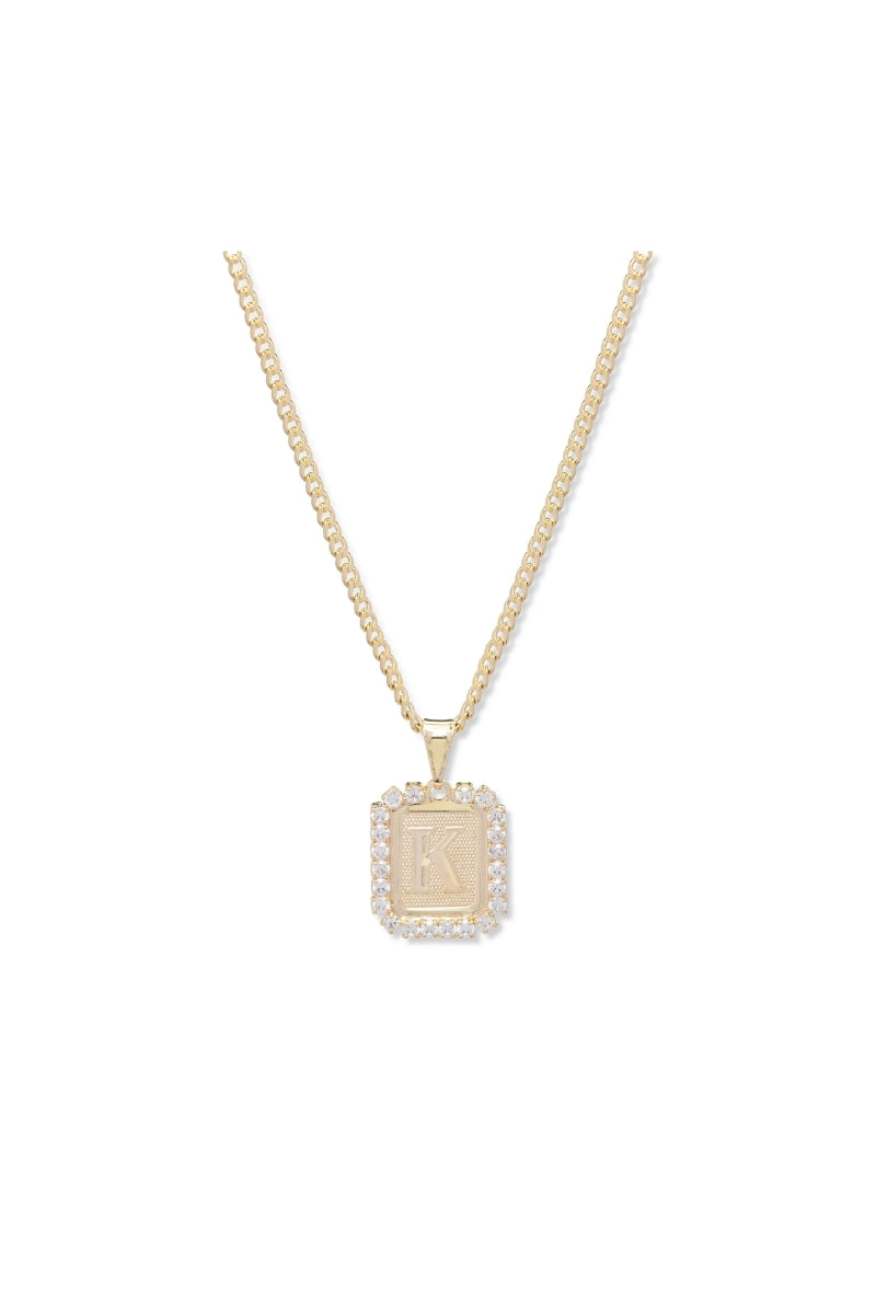 Royal Initial Card Necklace、mySite、hinf8tx79