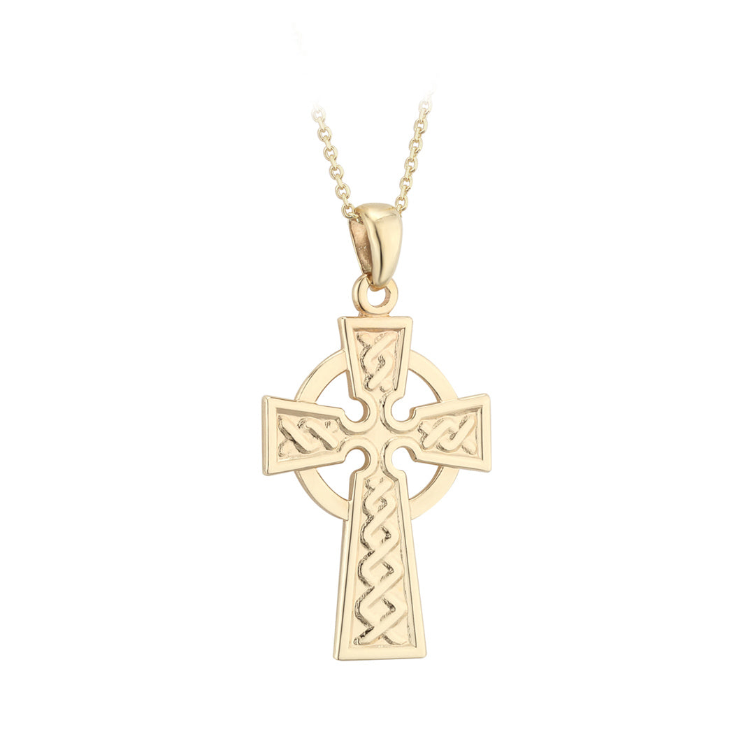 Gold Celtic Cross Necklace、mySite、botmansion