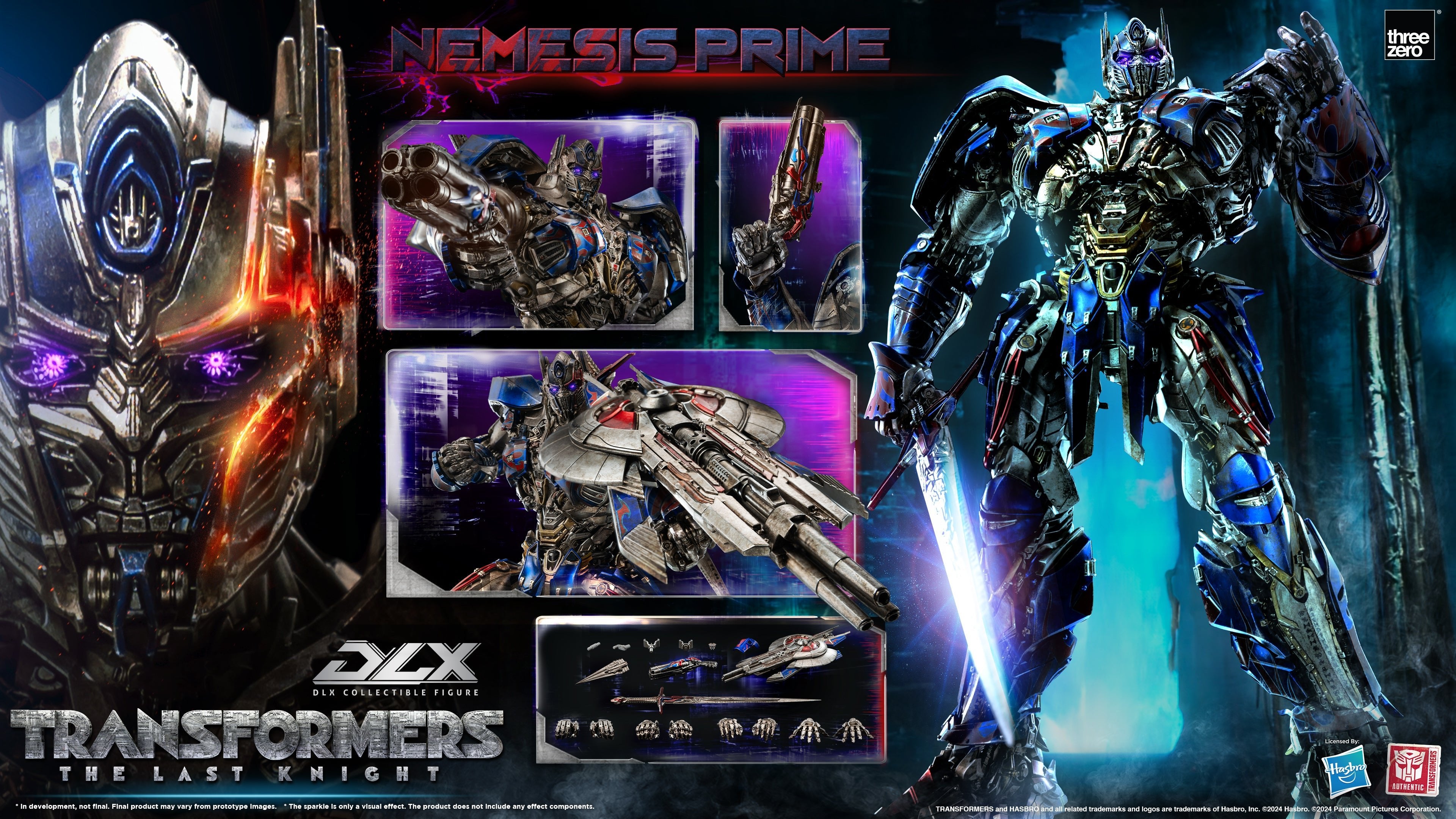 Threezero Transformers: The Last Knight DLX Nemesis Prime、mySite、hgirdovlk