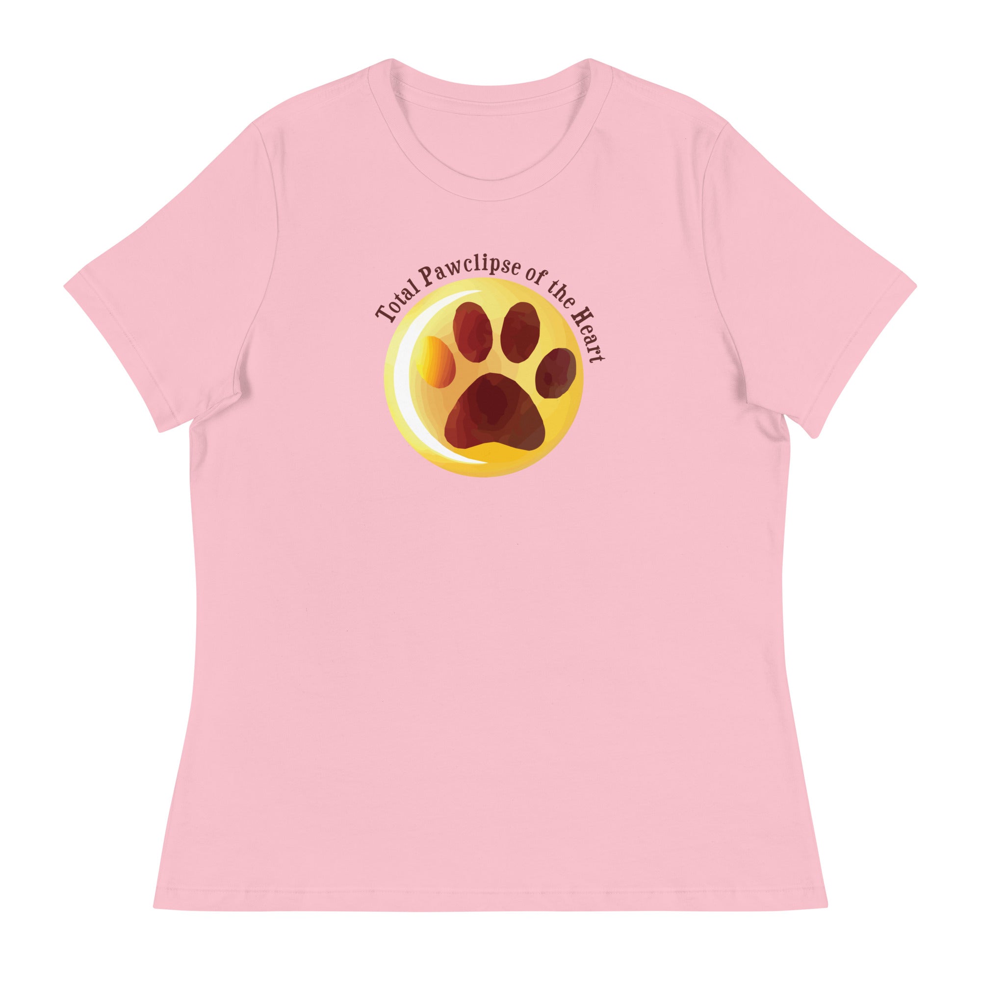 Total Pawclipse Of The Heart Women's Relaxed T-Shirt、mySite、camillekostekn