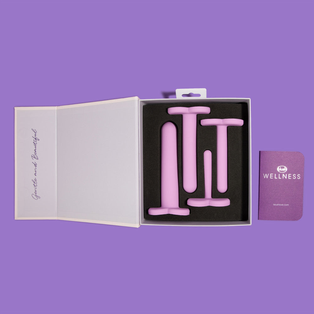 Wellness By Blush™ | UltraSilk® Progressive 4-Piece Dilator Kit - Made with Puria™ Silicone、mySite、bottomscart