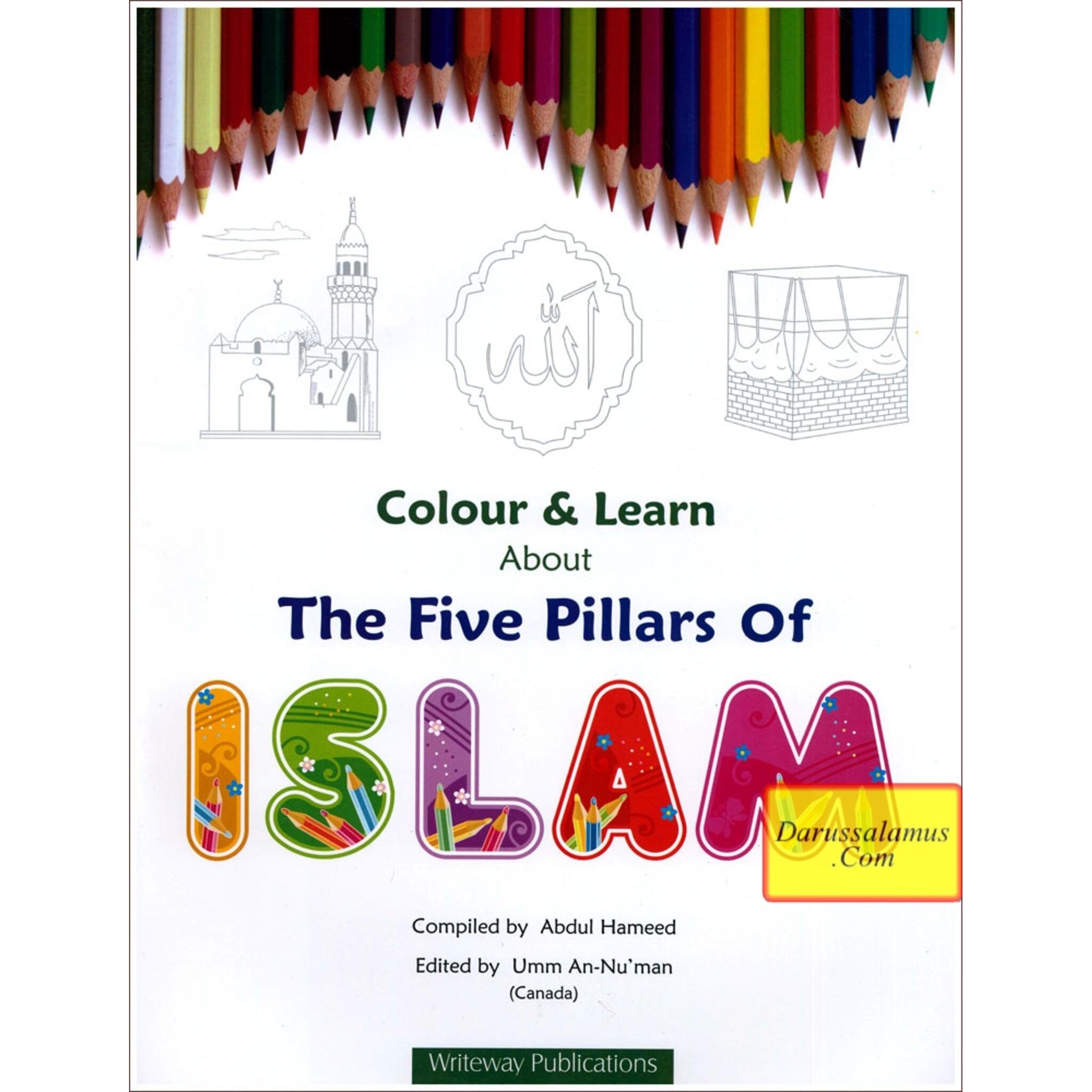 Colour & Learn About the Five Pillars of Islam By Abdul Hameed、mySite、topwebapps