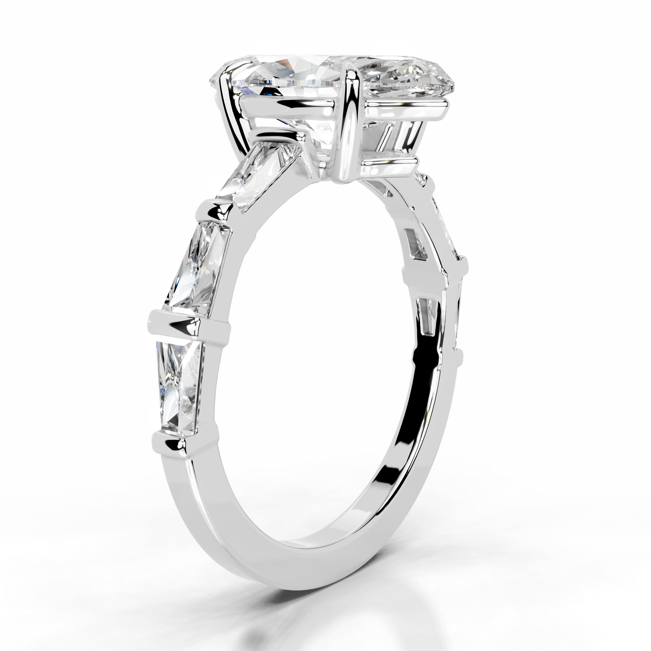 Nidia Diamond Engagement Ring - 14K White Gold、mySite、hinf8tx79