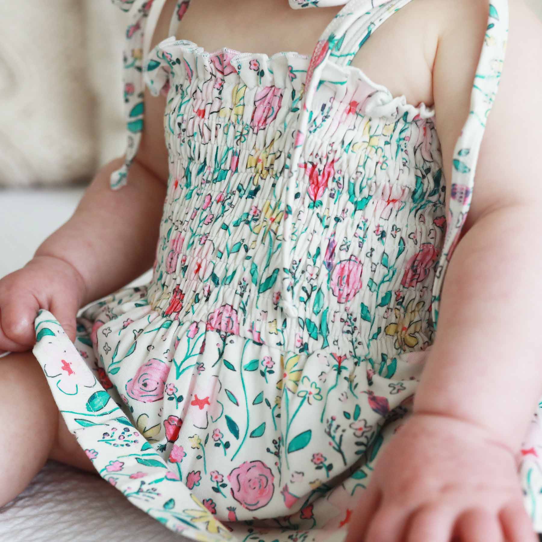  Smocked Twirl Bodysuit | Paris Petals、mySite、layawaytickets