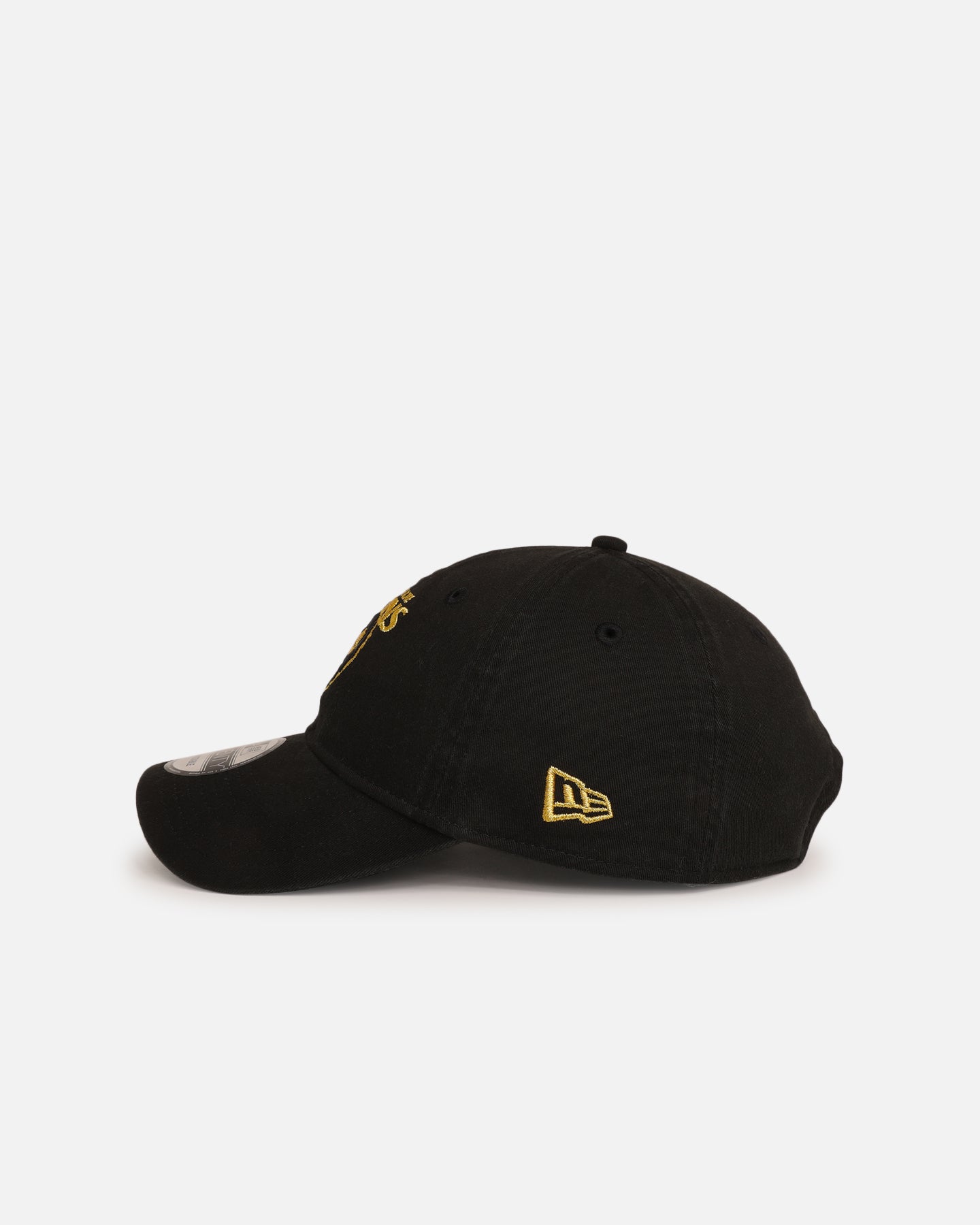 New Era Brisbane Lions 'AFL Black & Gold' 9TWENTY Strapback Black/Gold、mySite、zt4zffjzw