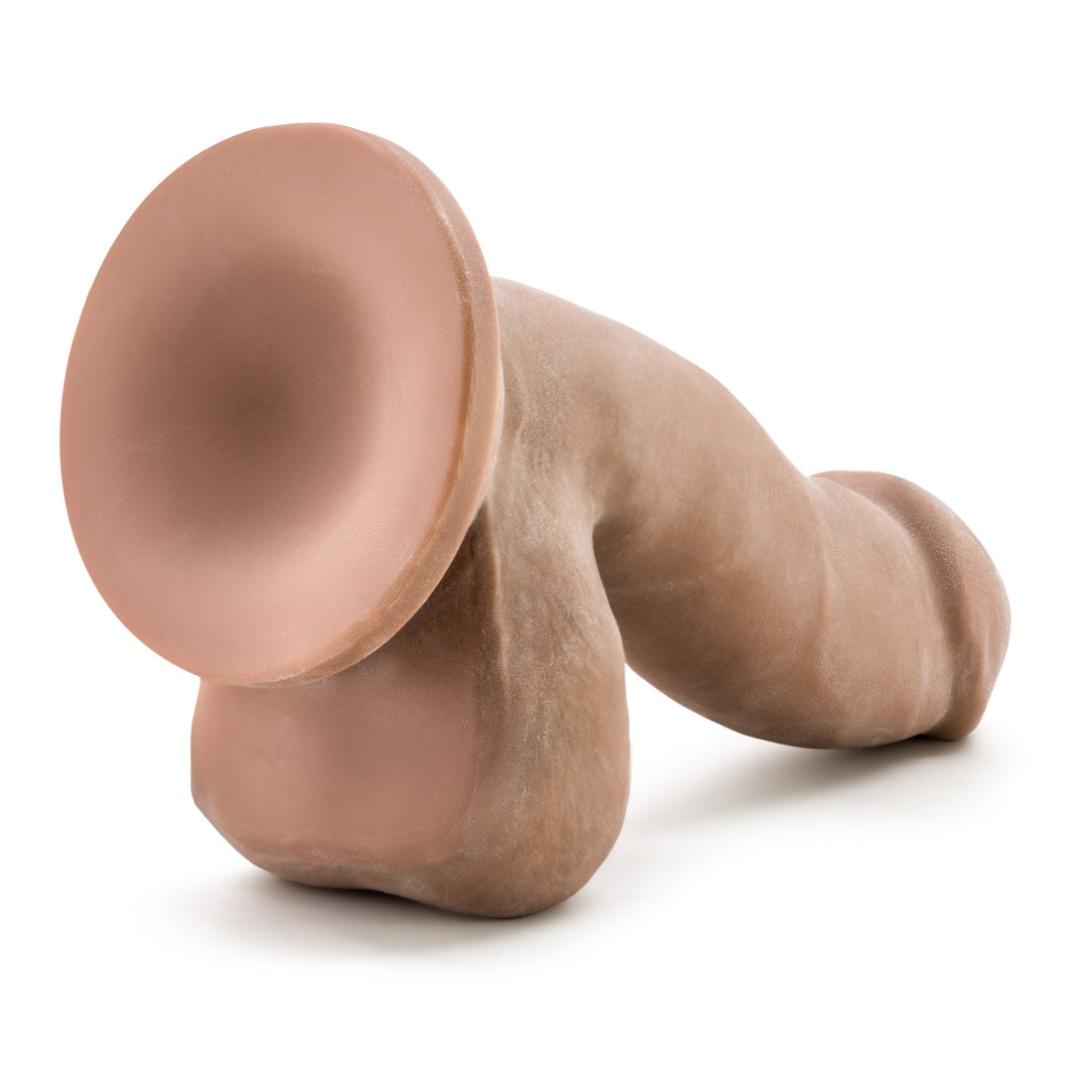 Au Naturel By Blush® | Realistic Latin 6.5-Inch Long Dildo With Balls & Suction Cup Base、mySite、bottomscart