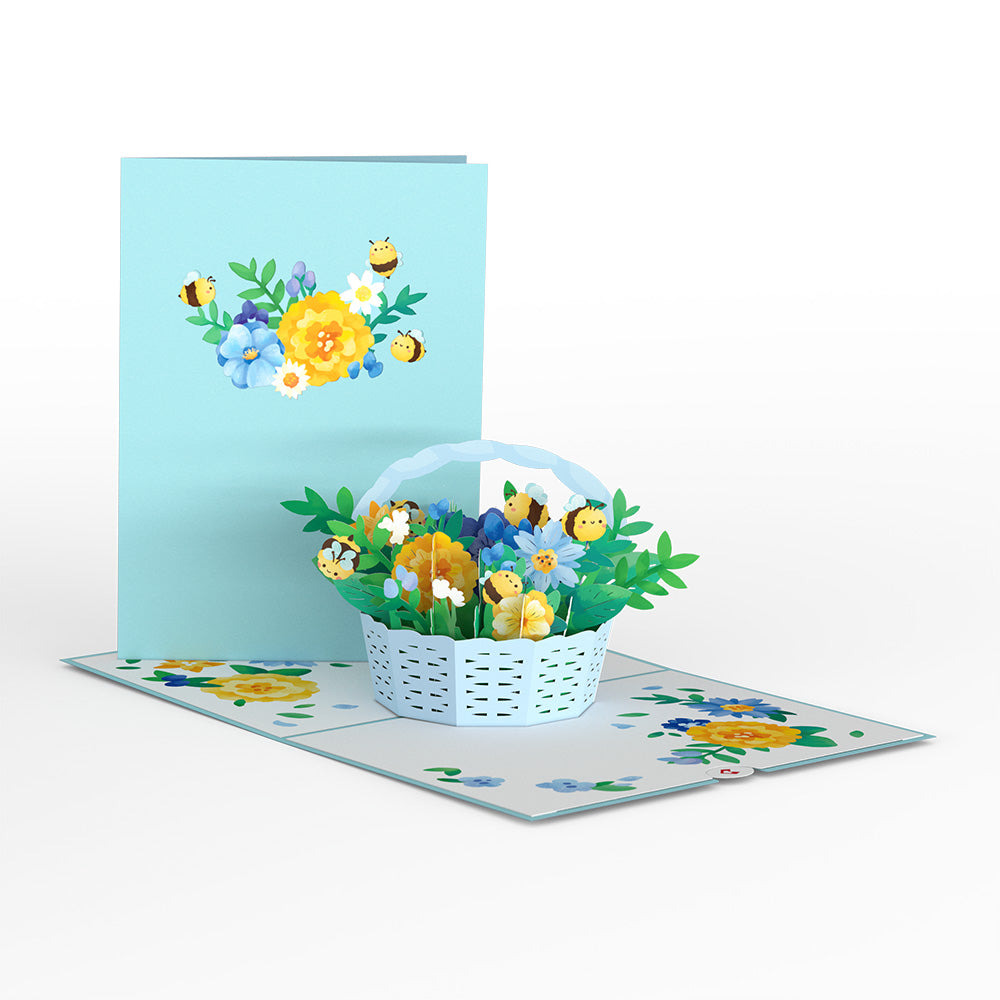 Bee-utiful Flower Patch Pop-Up Card、mySite、solidvoid
