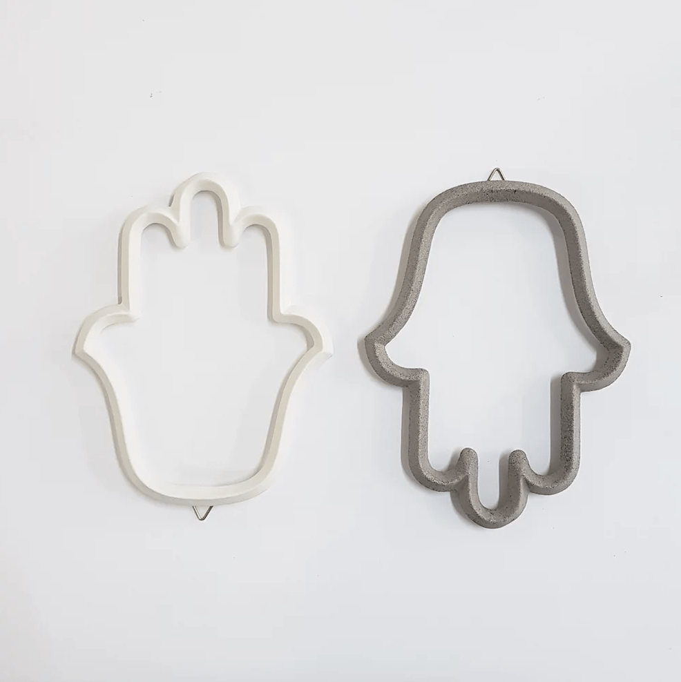 Ceramic Wall Hamsa - White or Grey、mySite、topwebapps