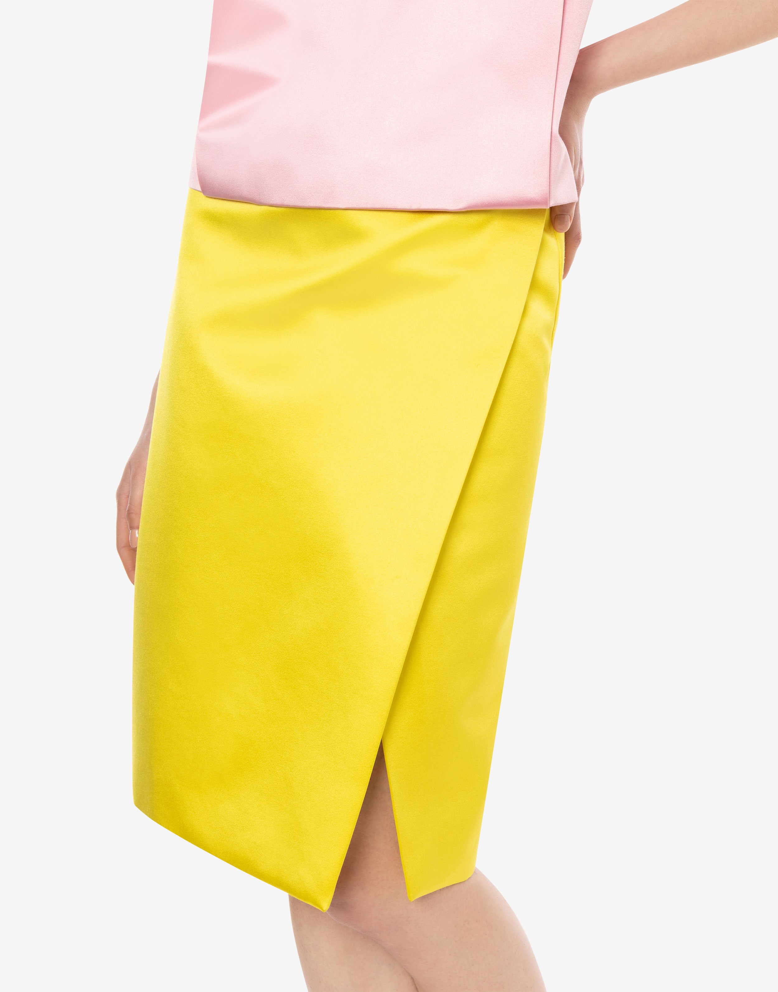 Gonna midi a portafoglio in duchesse、mySite、aoinhome