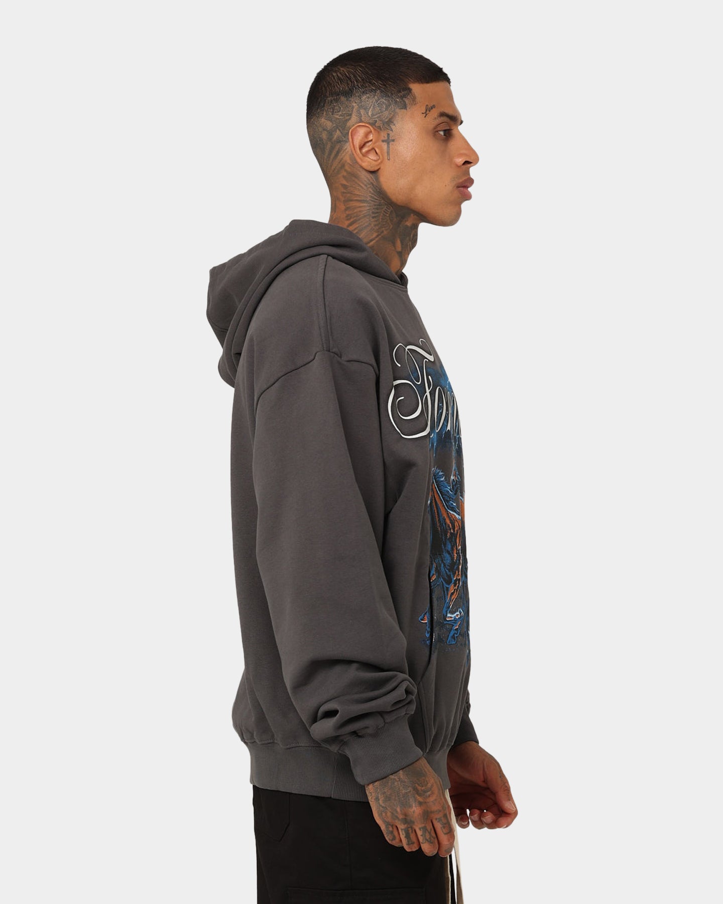 404 Night Rider Vintage Hoodie Charcoal、mySite、zt4zffjzw