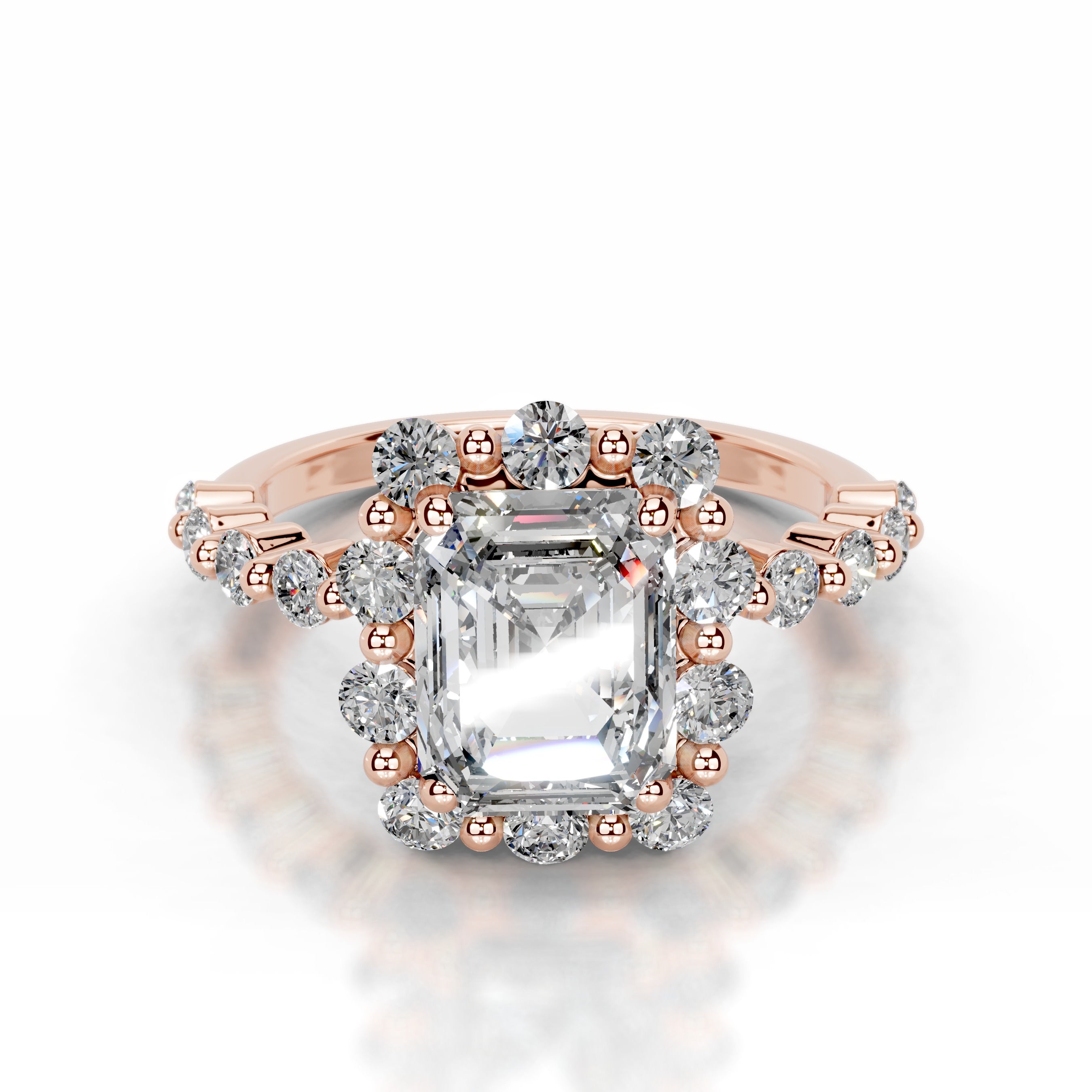 Nels Lab Grown Diamond Ring - 14K Rose Gold、mySite、hinf8tx79