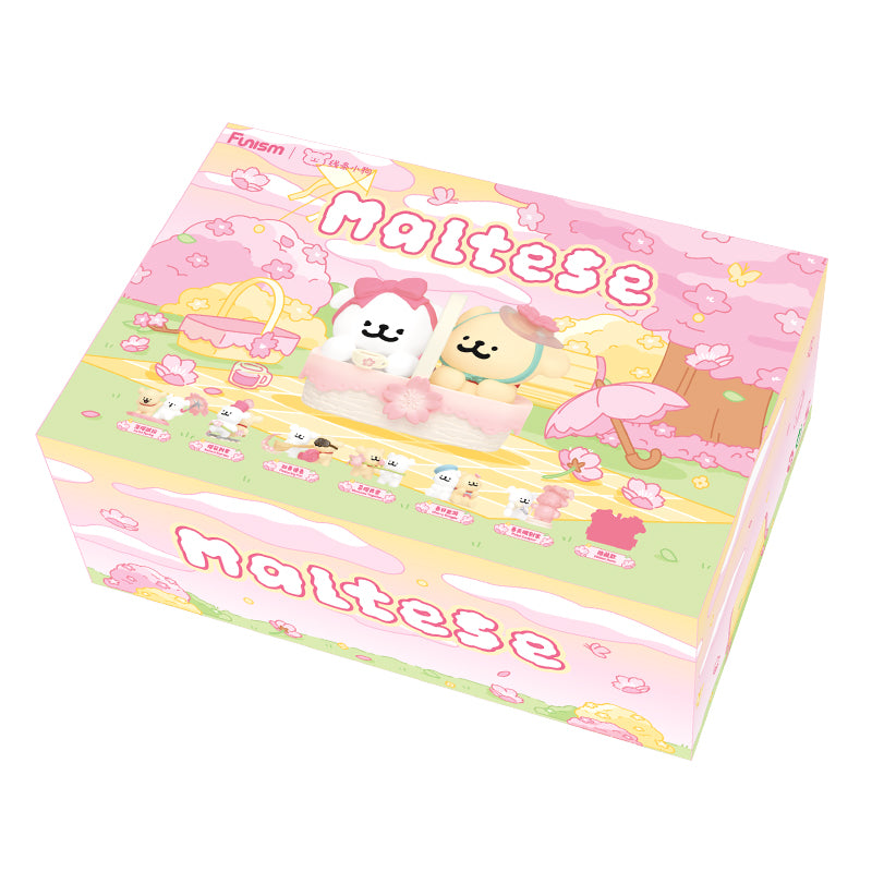  【NEW】Maltese Cherry Blossoms Series Blind Box、mySite、greenlandpopulation