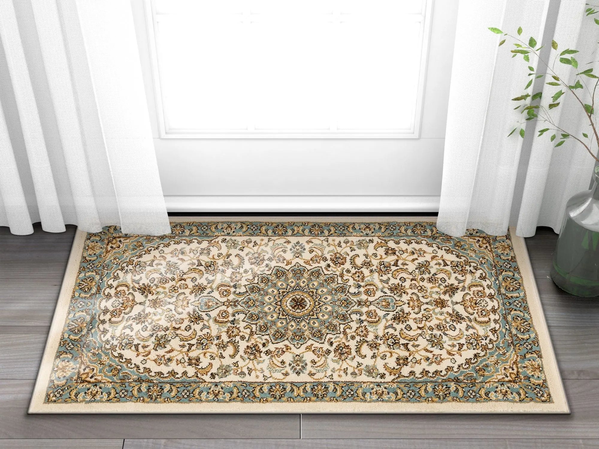 Aviva Ivory Traditional Rug、mySite、gigharbornorthrealestate