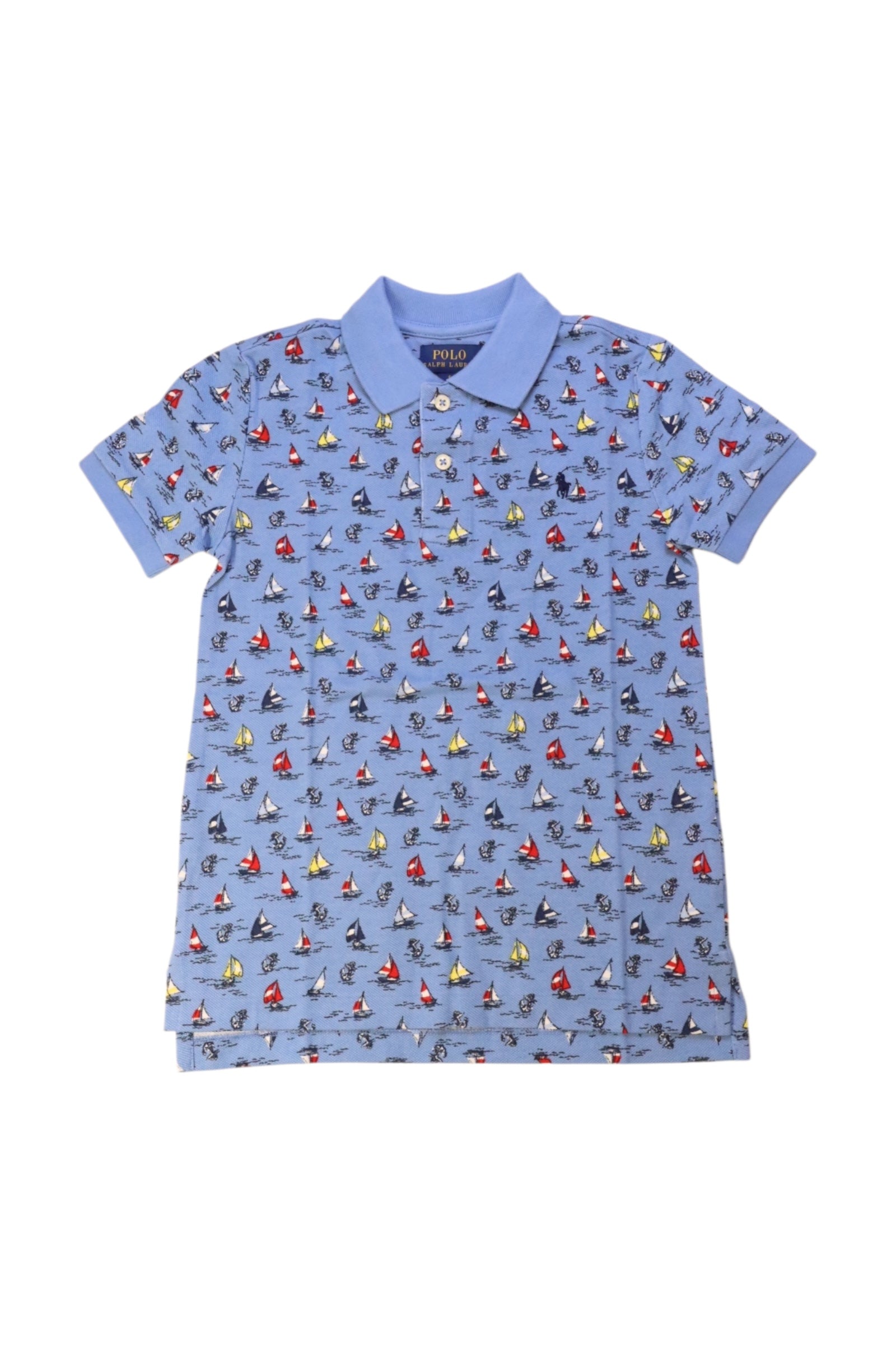 Polo Ralph Lauren Sailboat Short Sleeve Polo, Size 6T、mySite、g9winljtr
