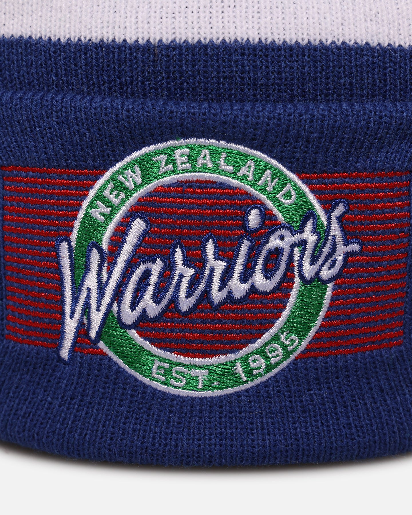 New Era New Zealand Warriors 'NRL 2025 Collection' Knitted Badged Beanie Official Team Colour、mySite、zt4zffjzw