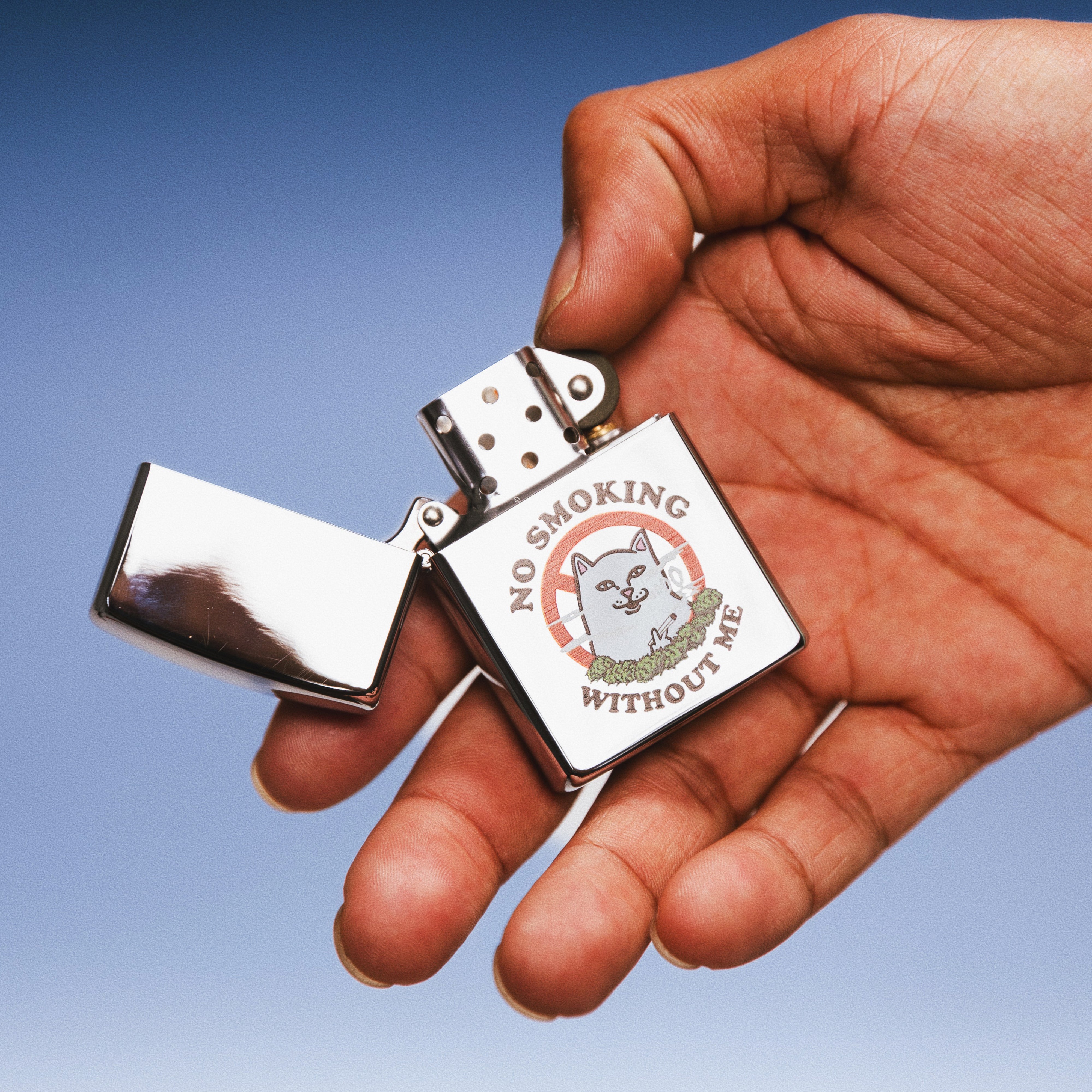  No Smoking Lighter (Silver)、mySite、merchandisen