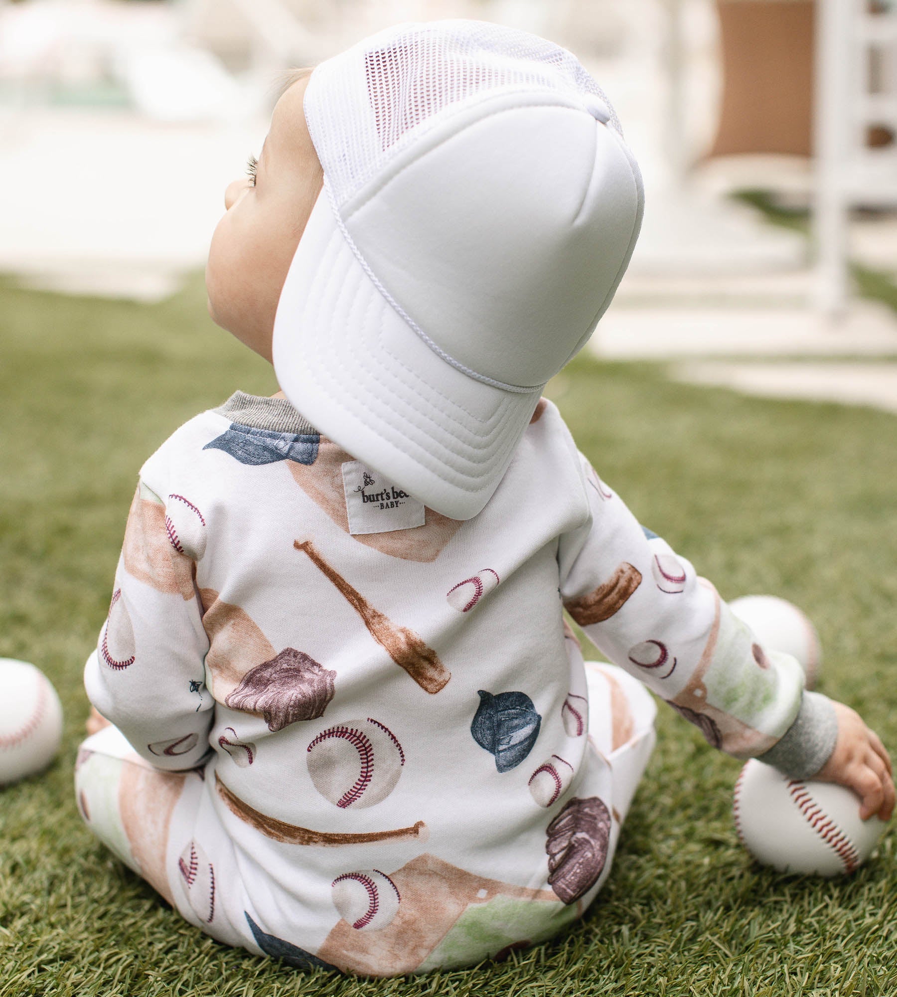 Baseball Organic Cotton Sleep & Play、mySite、g9winljtr