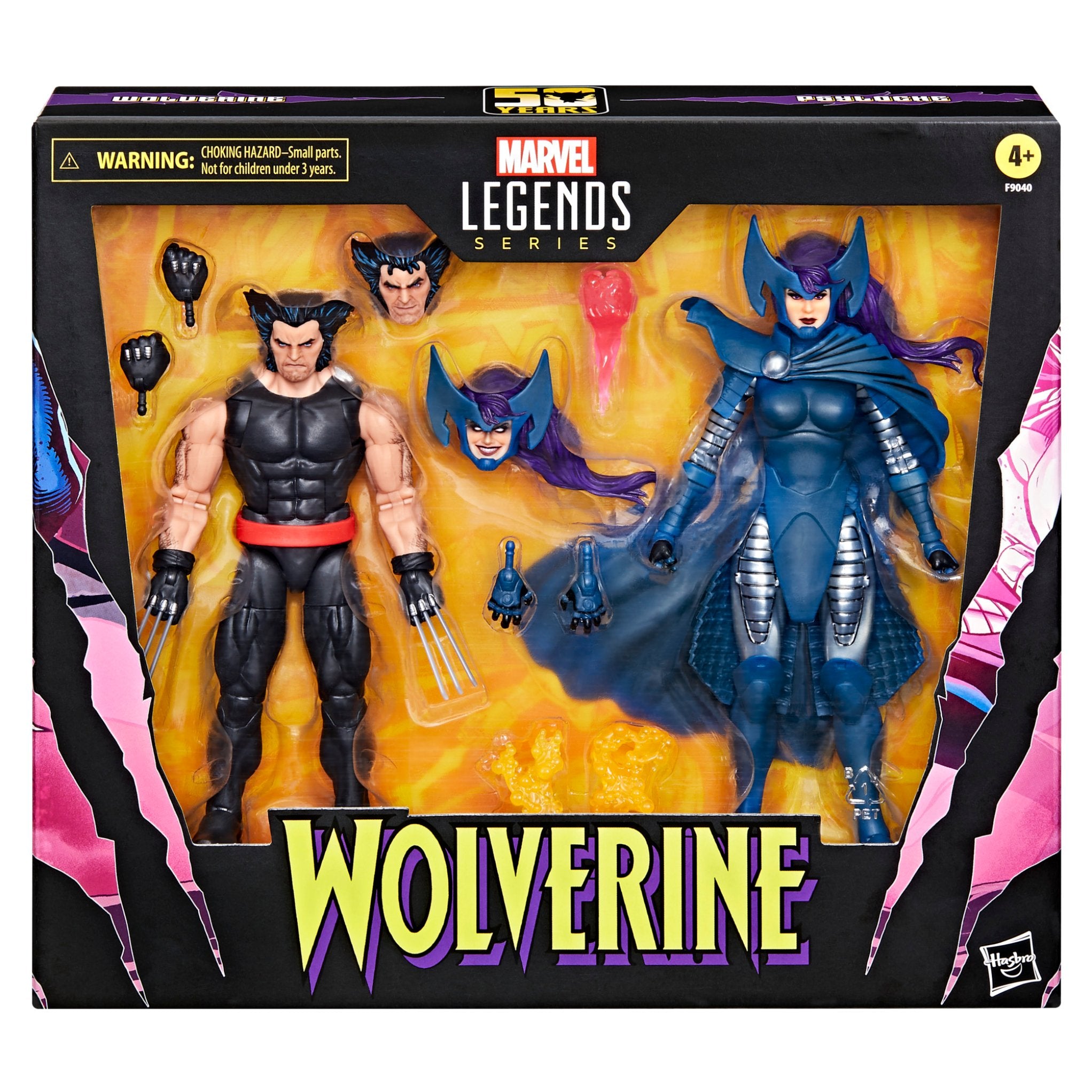Marvel Legends Wolverine 50th Anniversary Wolverine and Psylocke 2-Pack、mySite、hgirdovlk