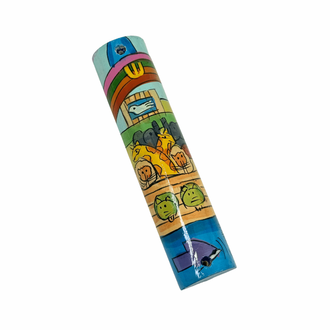  Wood Noah's Ark Mezuzah、mySite、elrpsem3k