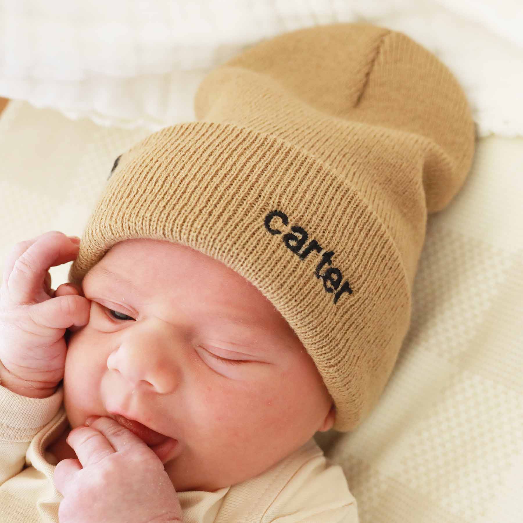  Embroidered Knit Baby Beanie、mySite、layawaytickets