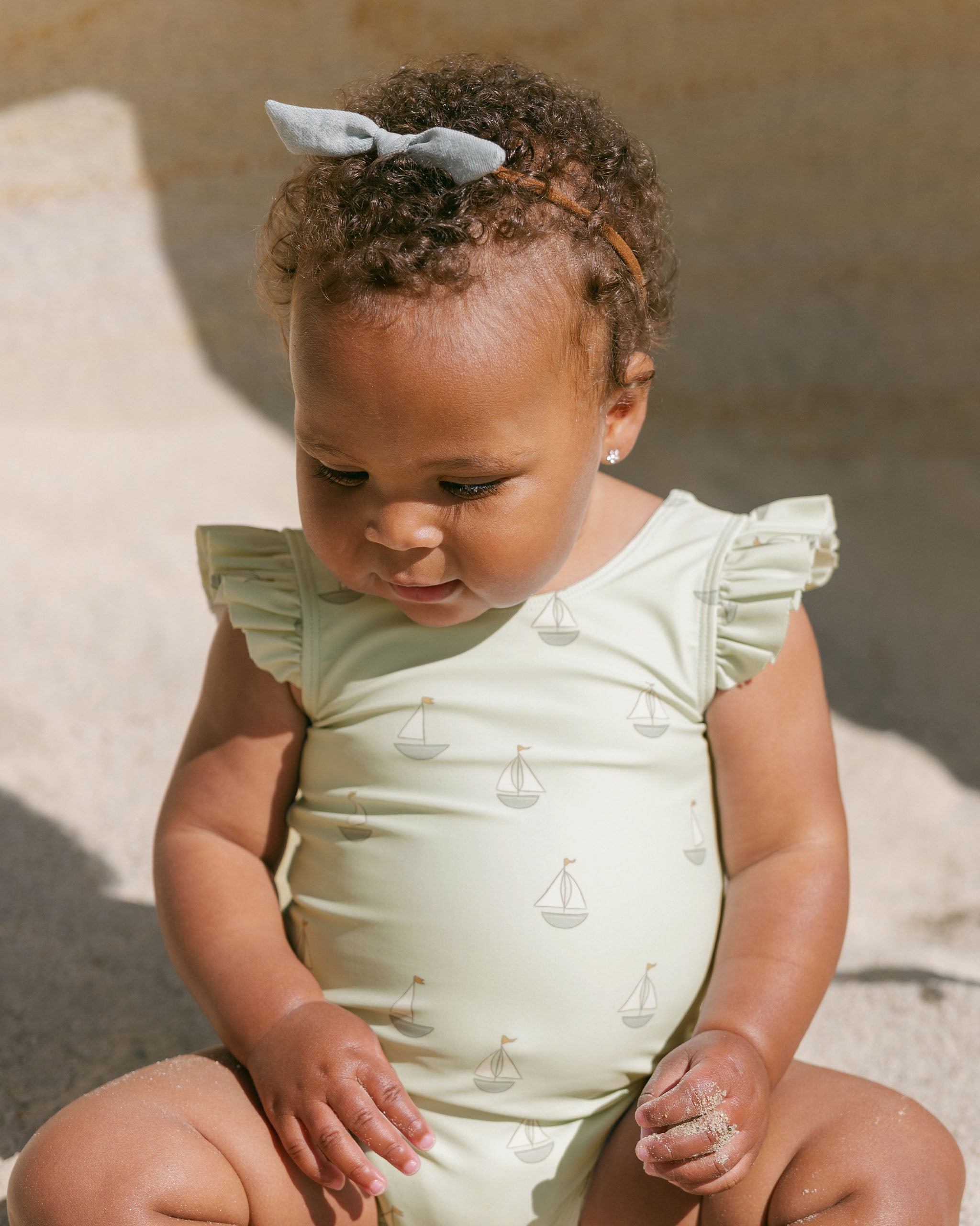  Scoop Back One-Piece || Sailboats、mySite、layawaytickets