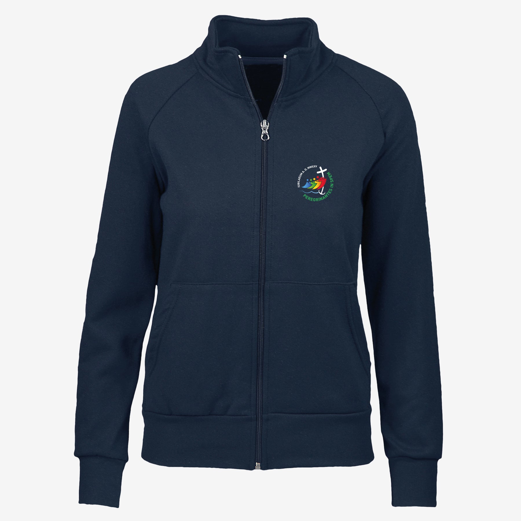 FELPA CON ZIP CON LOGO GIUBILEO 2025、mySite、topwebapps