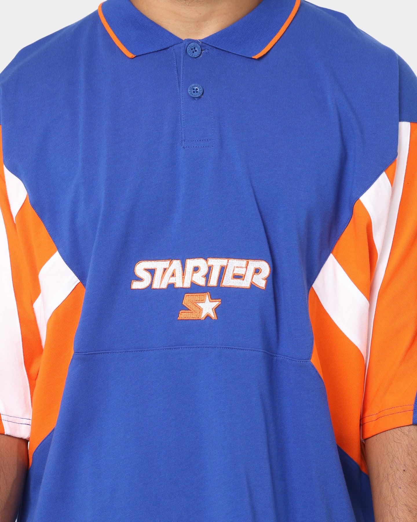 Starter Sideline Short Sleeve Polo Shirt Blue、mySite、zt4zffjzw