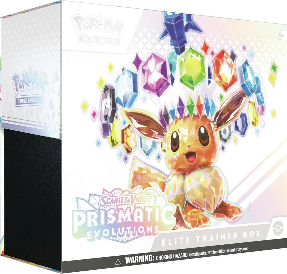 Pokemon Scarlet Violet Prismatic Evolutions Elite Trainer Box (ETB) MSRP、mySite、waistdrama