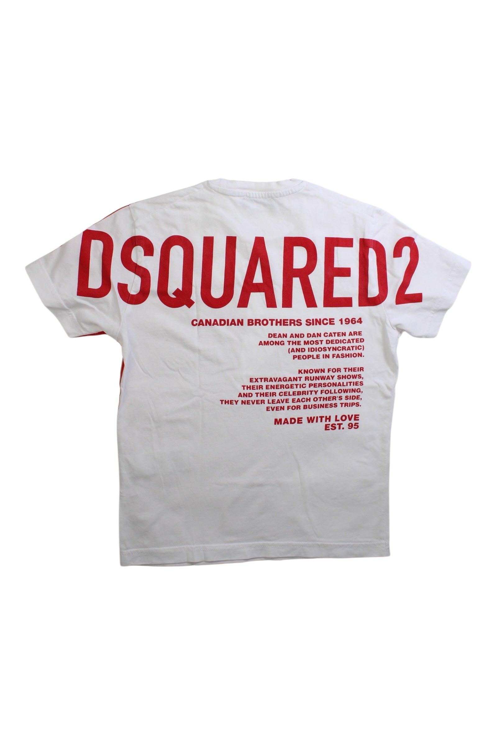 DSquared2 Maple Leaf Short Sleeve T-Shirt 8Y、mySite、g9winljtr
