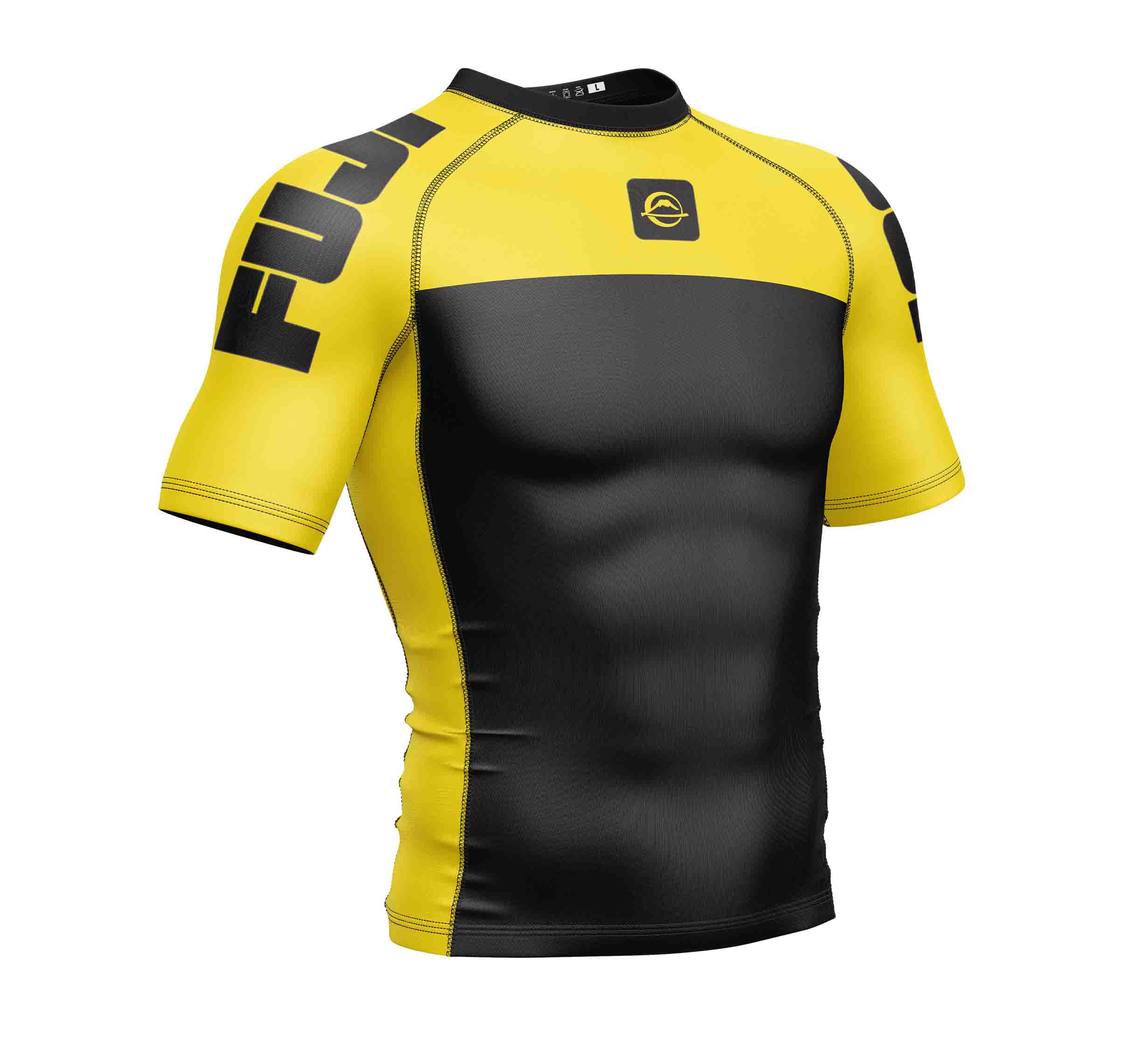 Kids Competition Ranked Rashguard Yellow、mySite、gigharbornorthrealestate