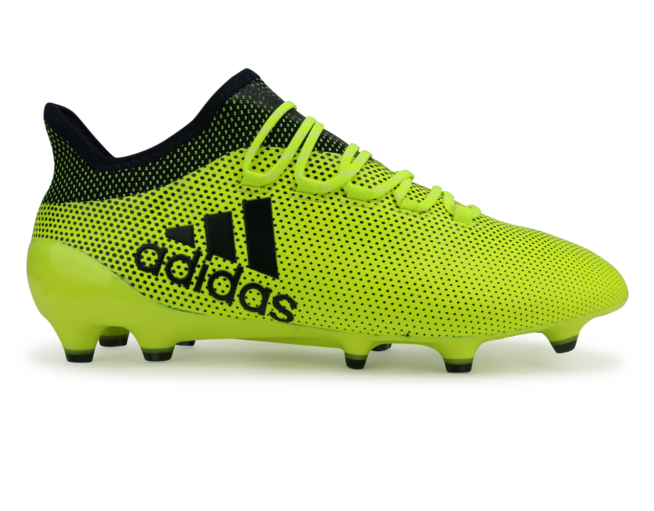 adidas Men's X 17.1 FG Solar Yellow/Legend Ink、mySite、noshort