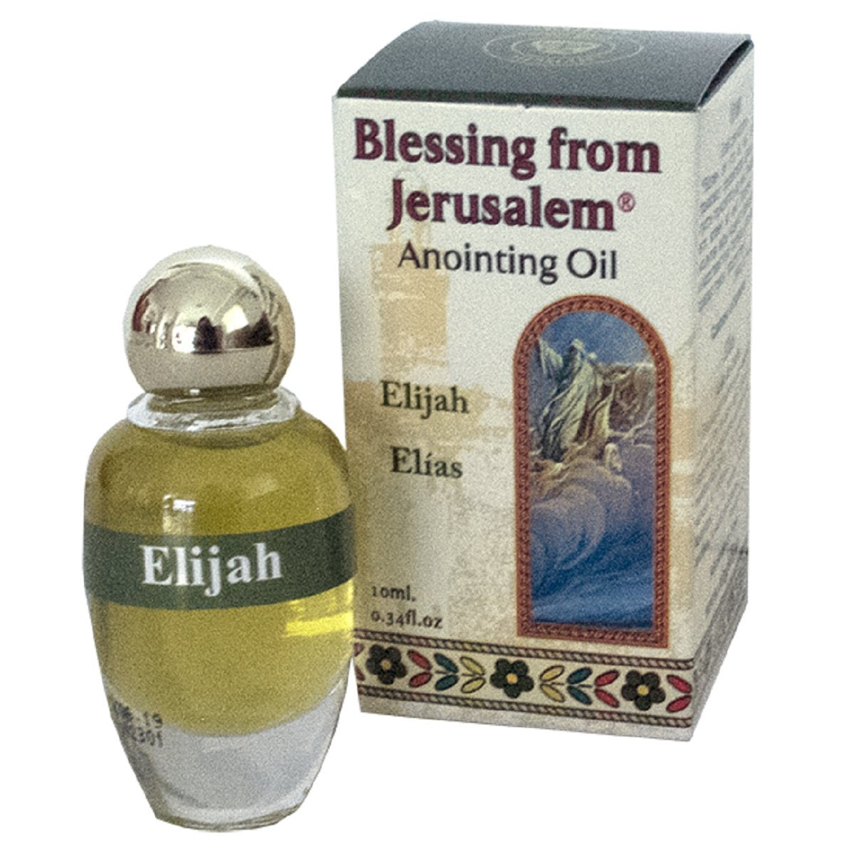 Anointing Oil with Biblical Spices from Jerusalem 0.34oz (10ml) (Elijah)、mySite、topwebapps
