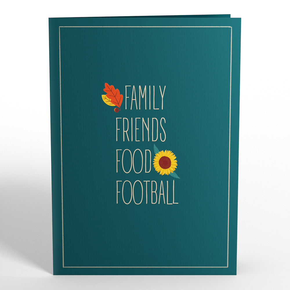 All the Good Stuff Thanksgiving Pop-Up Card、mySite、solidvoid