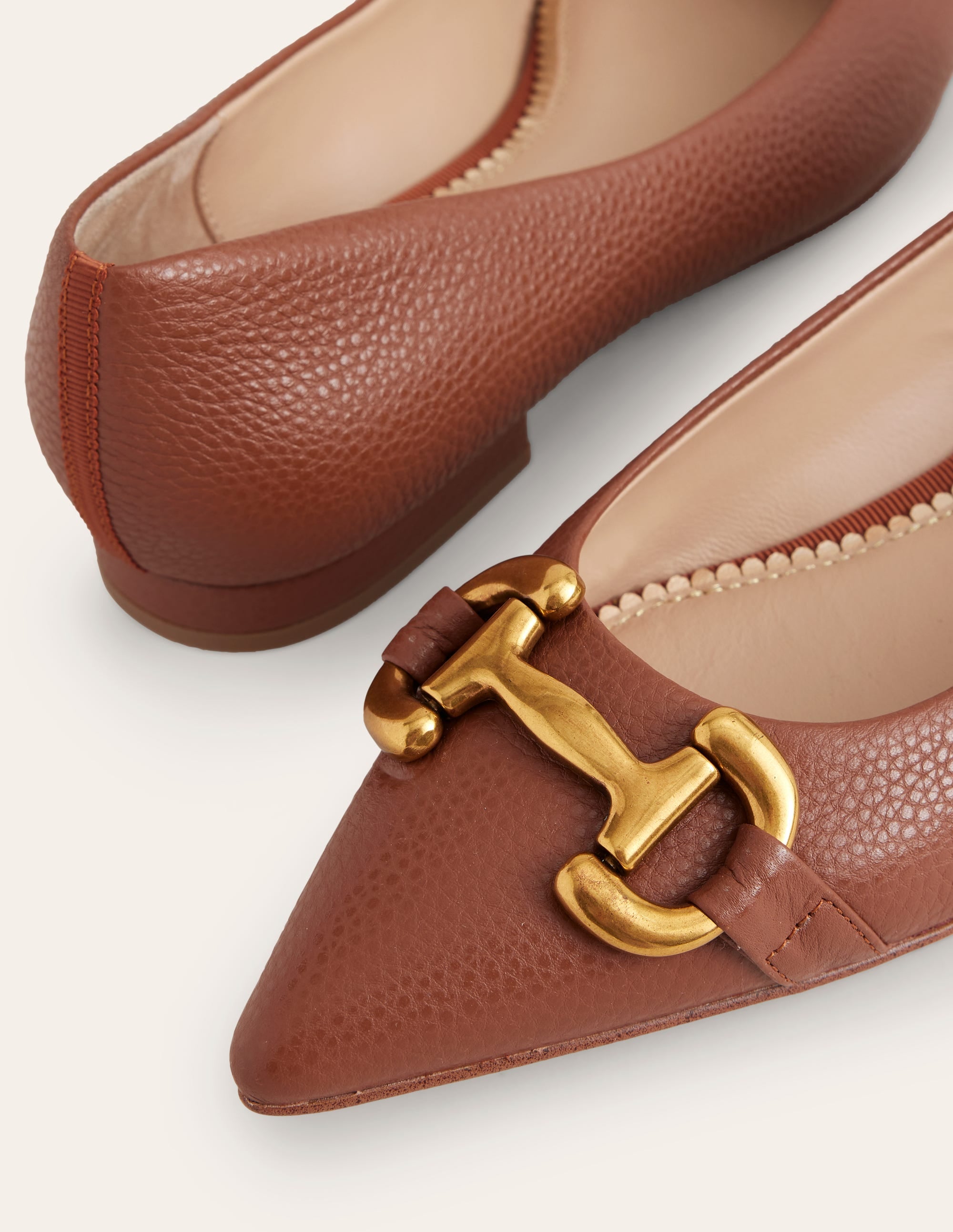  Iris Snaffle Ballet Flat-Tan、mySite、ashleygrahame