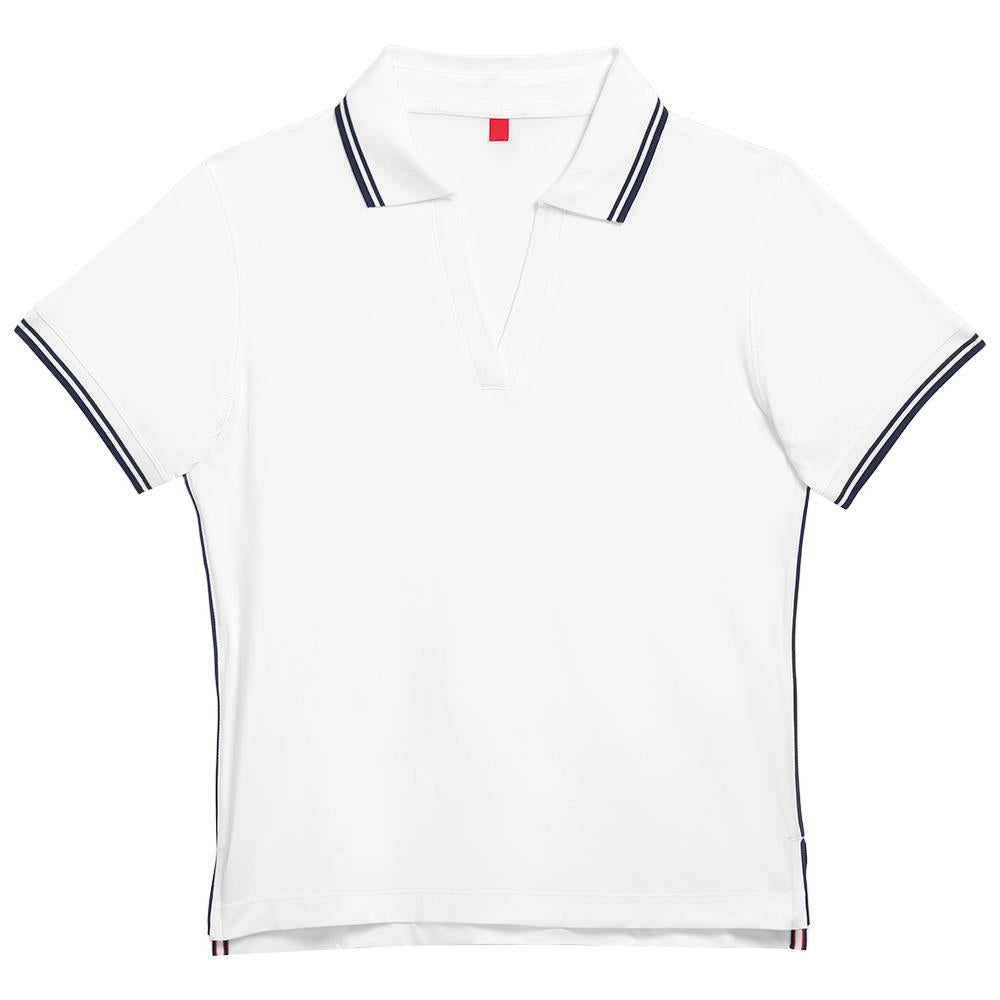 Wilson Women's Club Polo - Bright White、mySite、neckold