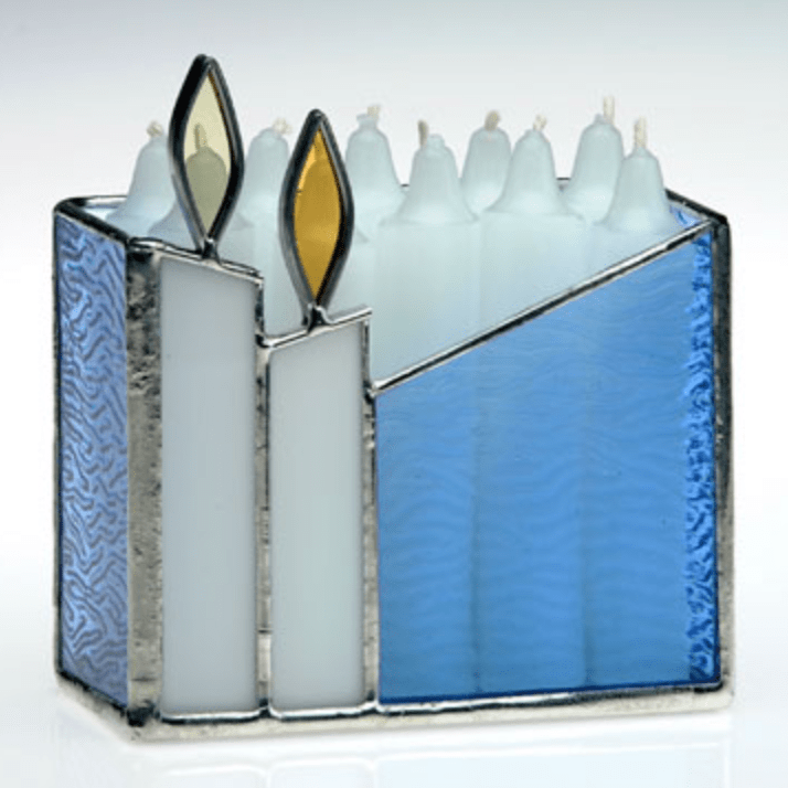 Handmade Glass Shabbat Candle Box、mySite、topwebapps