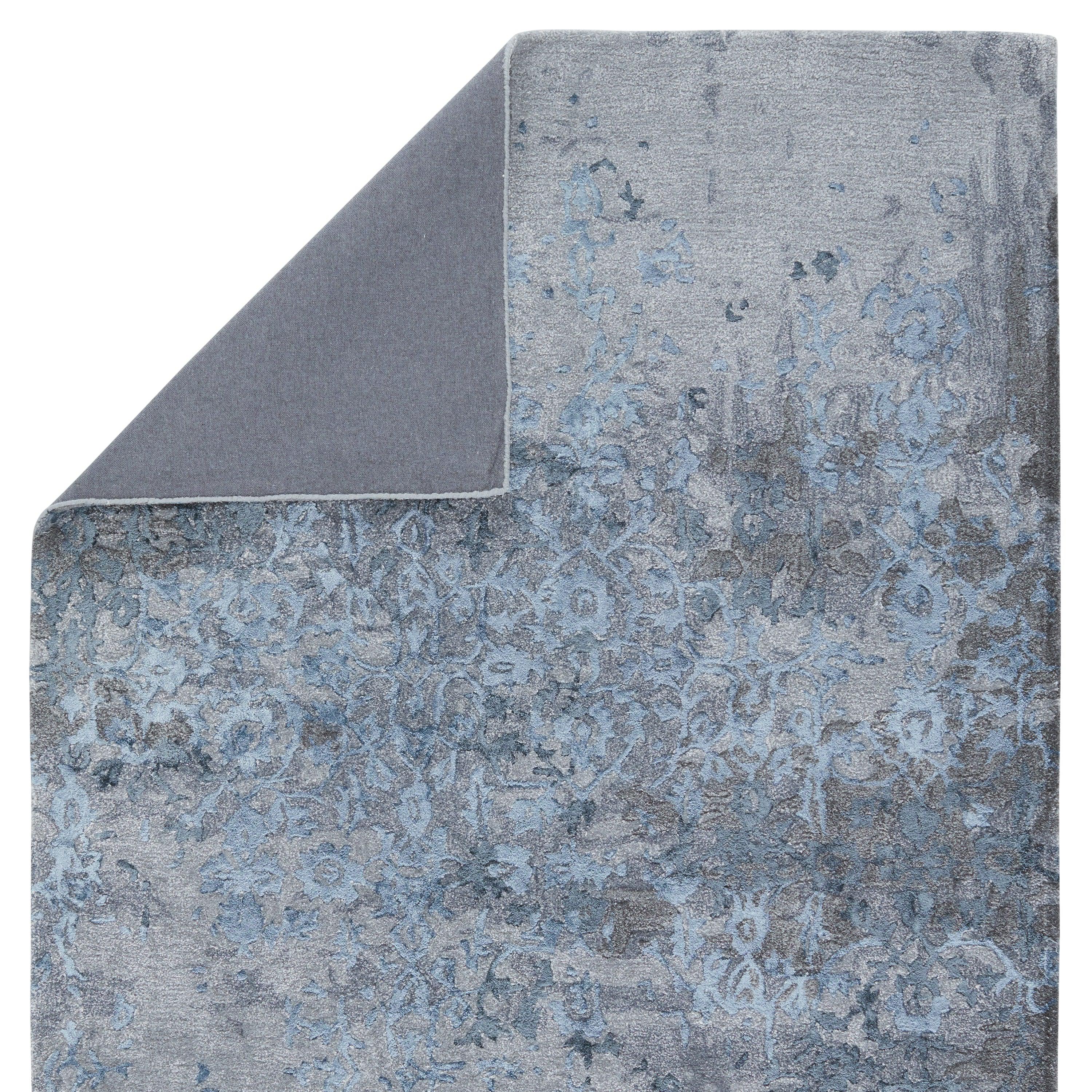 Ballare Handmade Abstract Blue Gray Area Rug、mySite、gigharbornorthrealestate