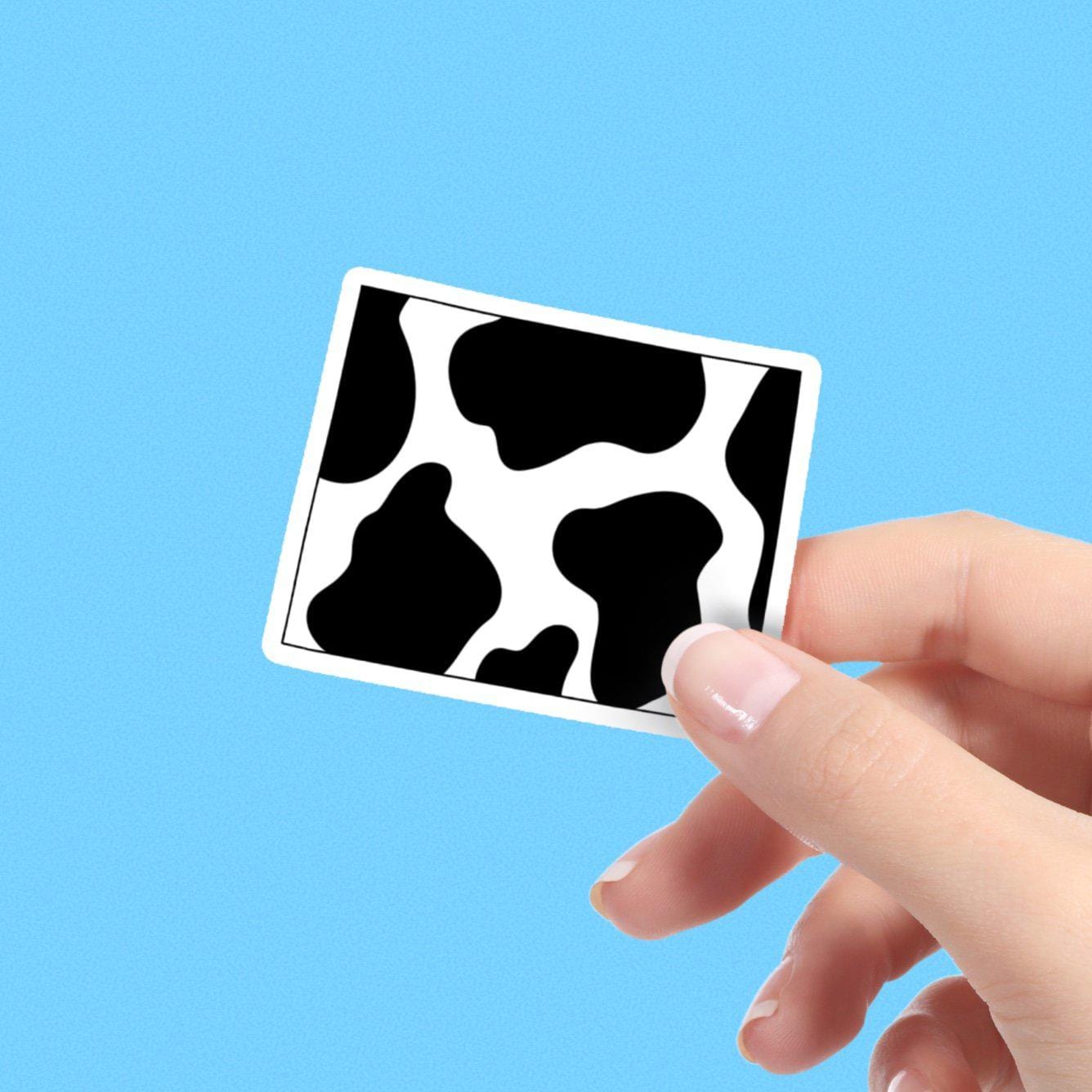  Wyoming Cow Pattern Sticker、mySite、elrpsem3k