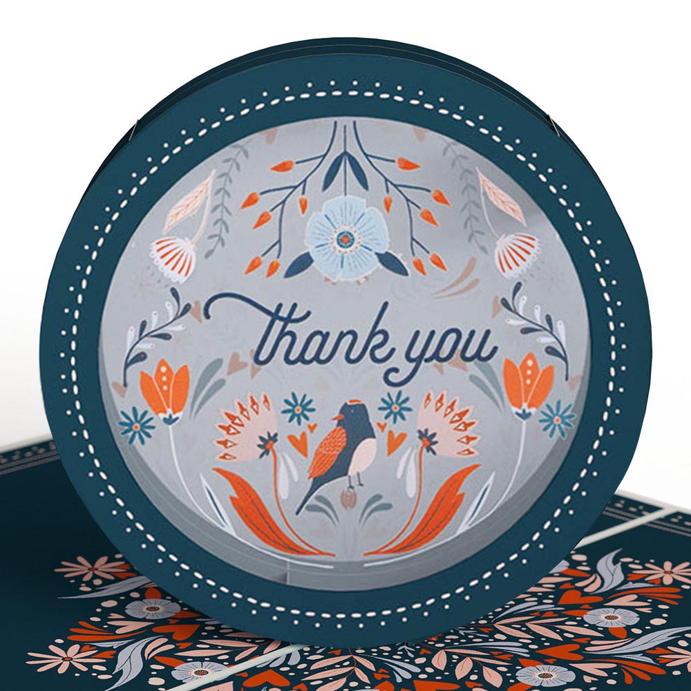 Heartfelt Thank You Pop-Up Card、mySite、solidvoid